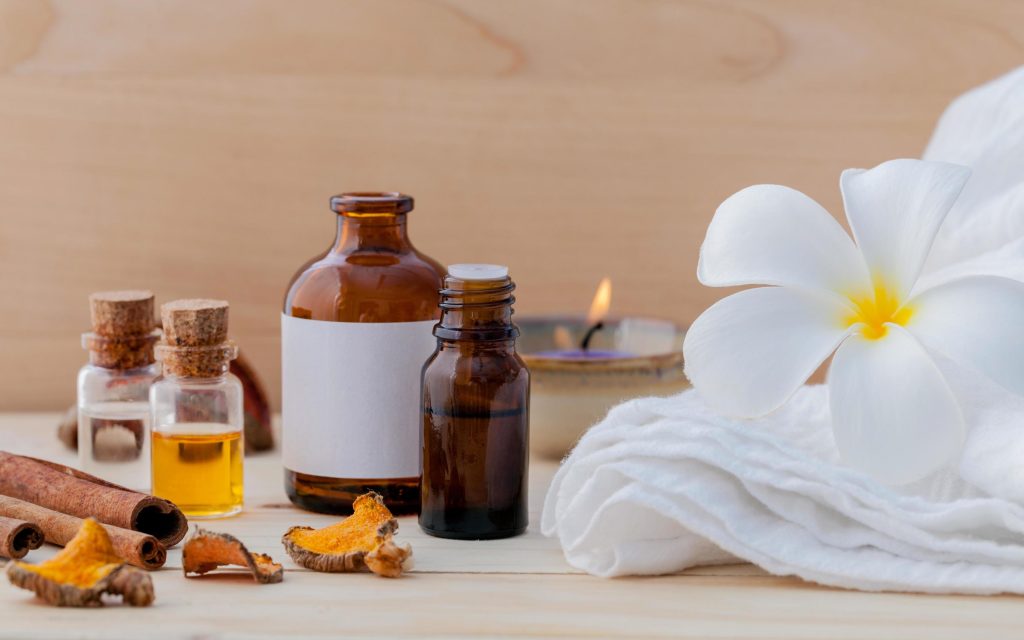 Óleos essenciais para aromaterapia