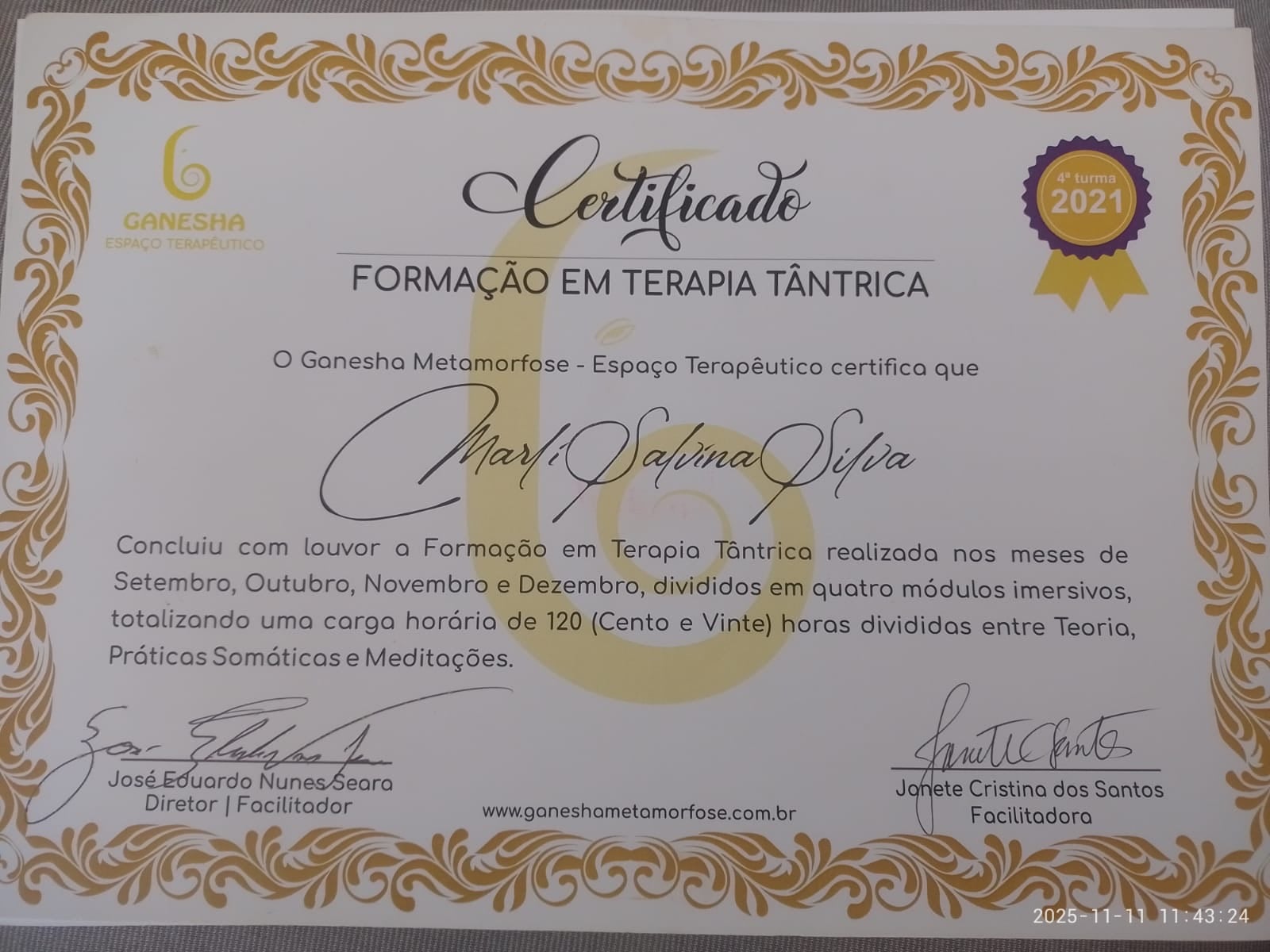 Certificado Profissional