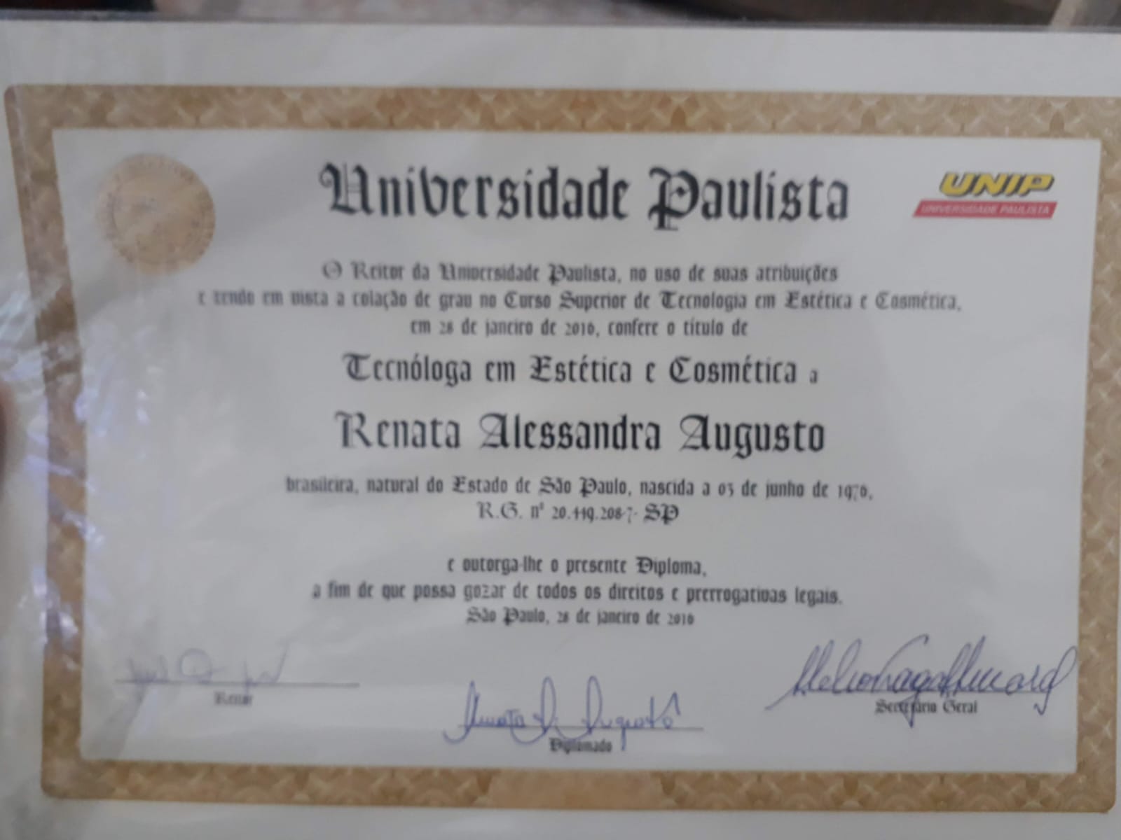 Certificado Profissional
