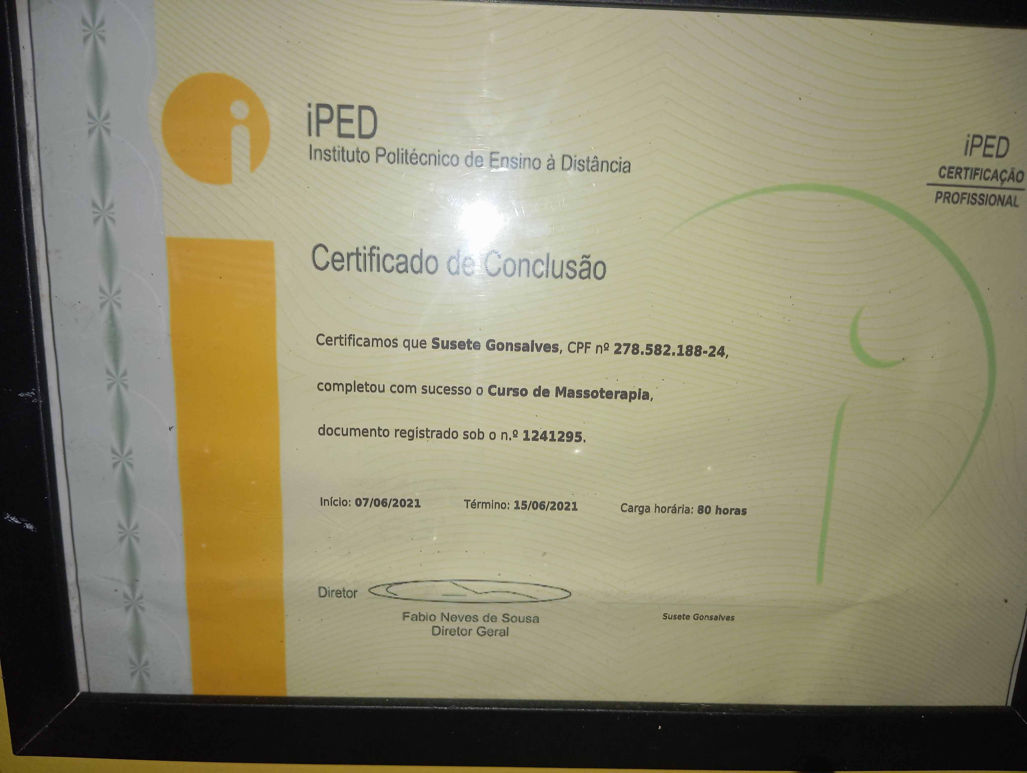 Certificado Profissional