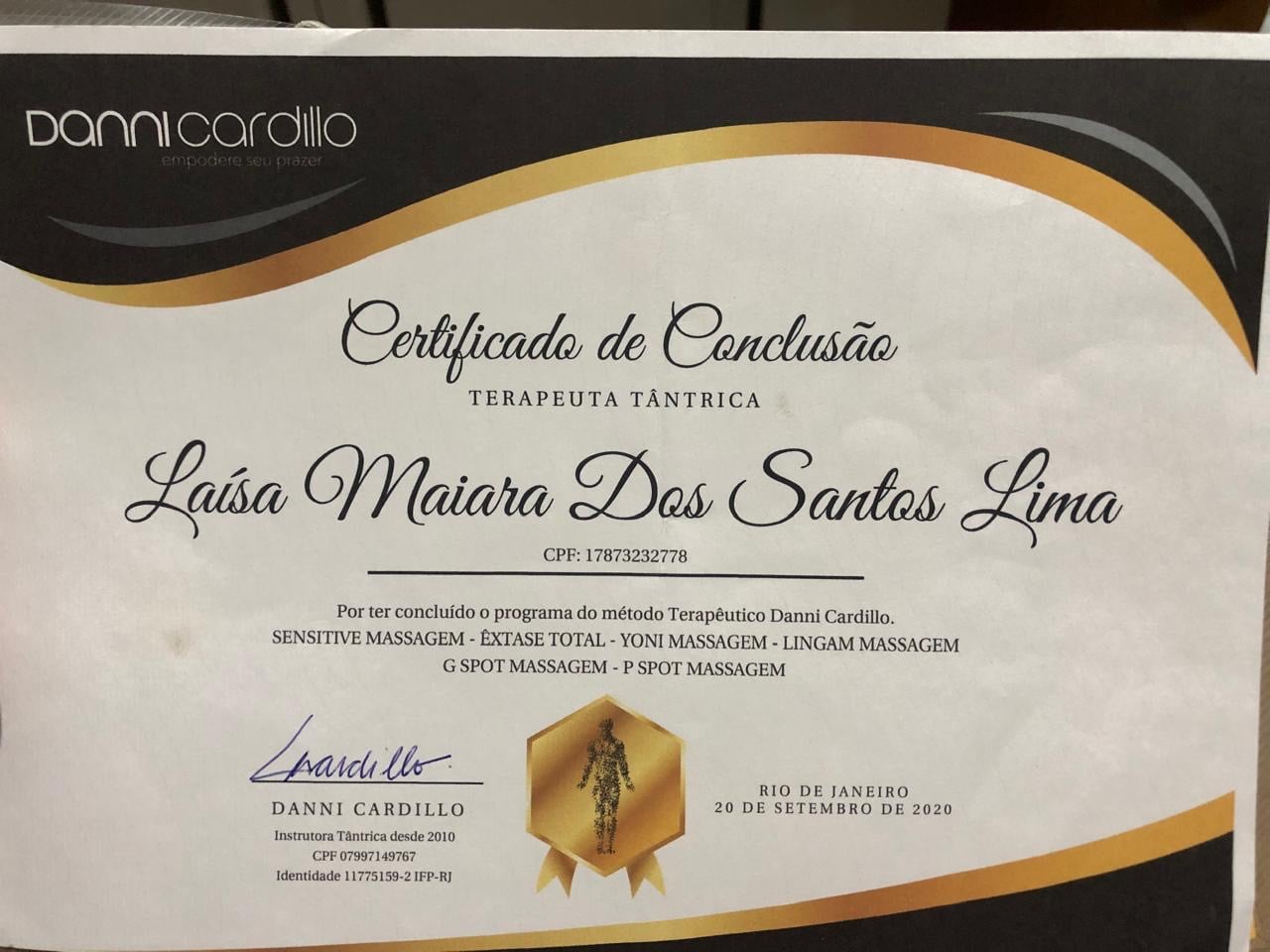 Certificado Profissional