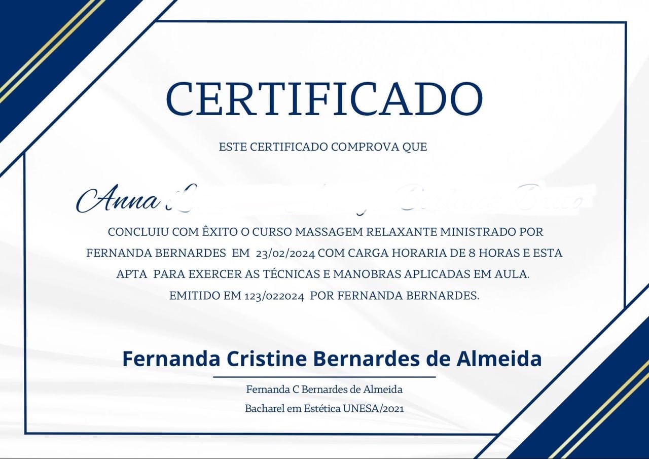 Certificado Profissional