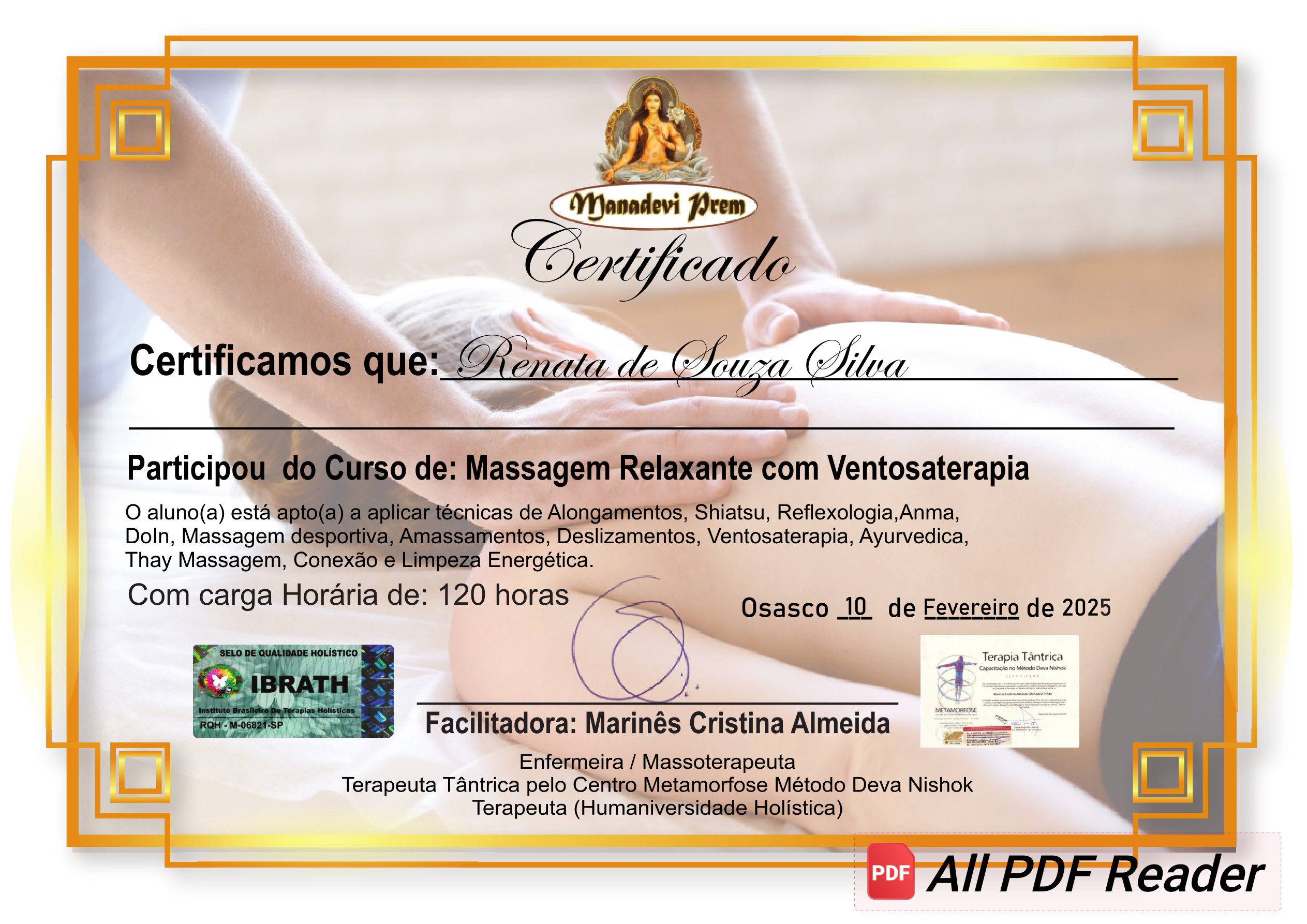 Certificado Profissional