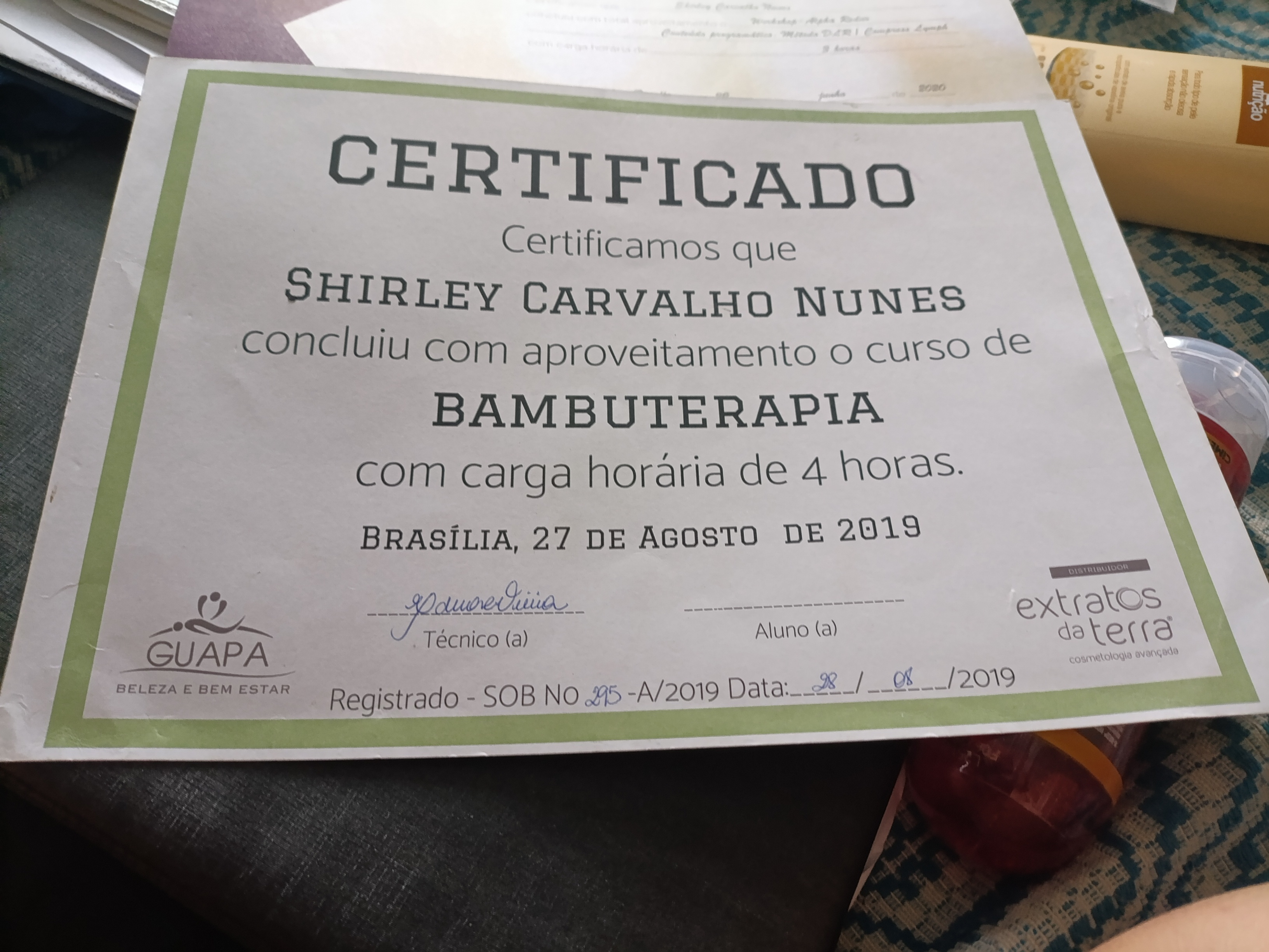 Certificado Profissional