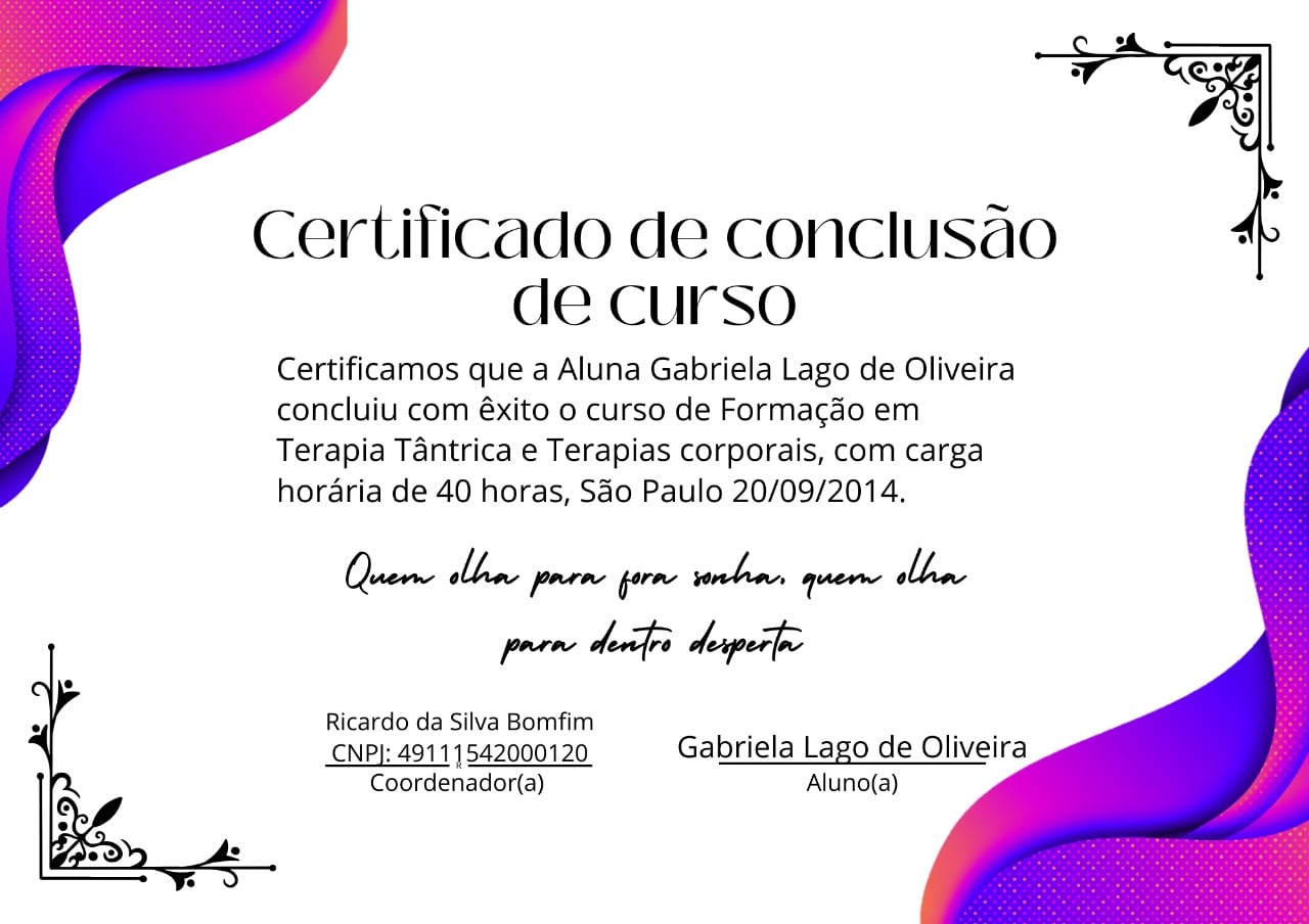 Certificado Profissional