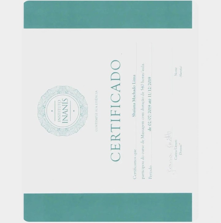 Certificado Profissional