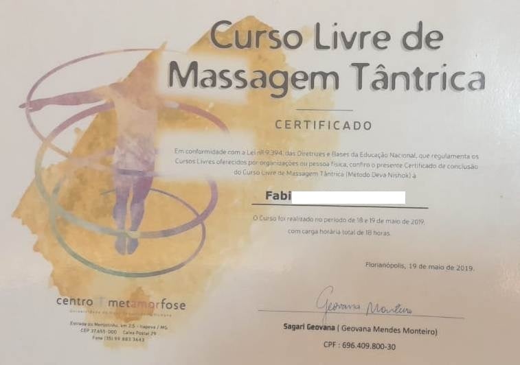 Certificado Profissional