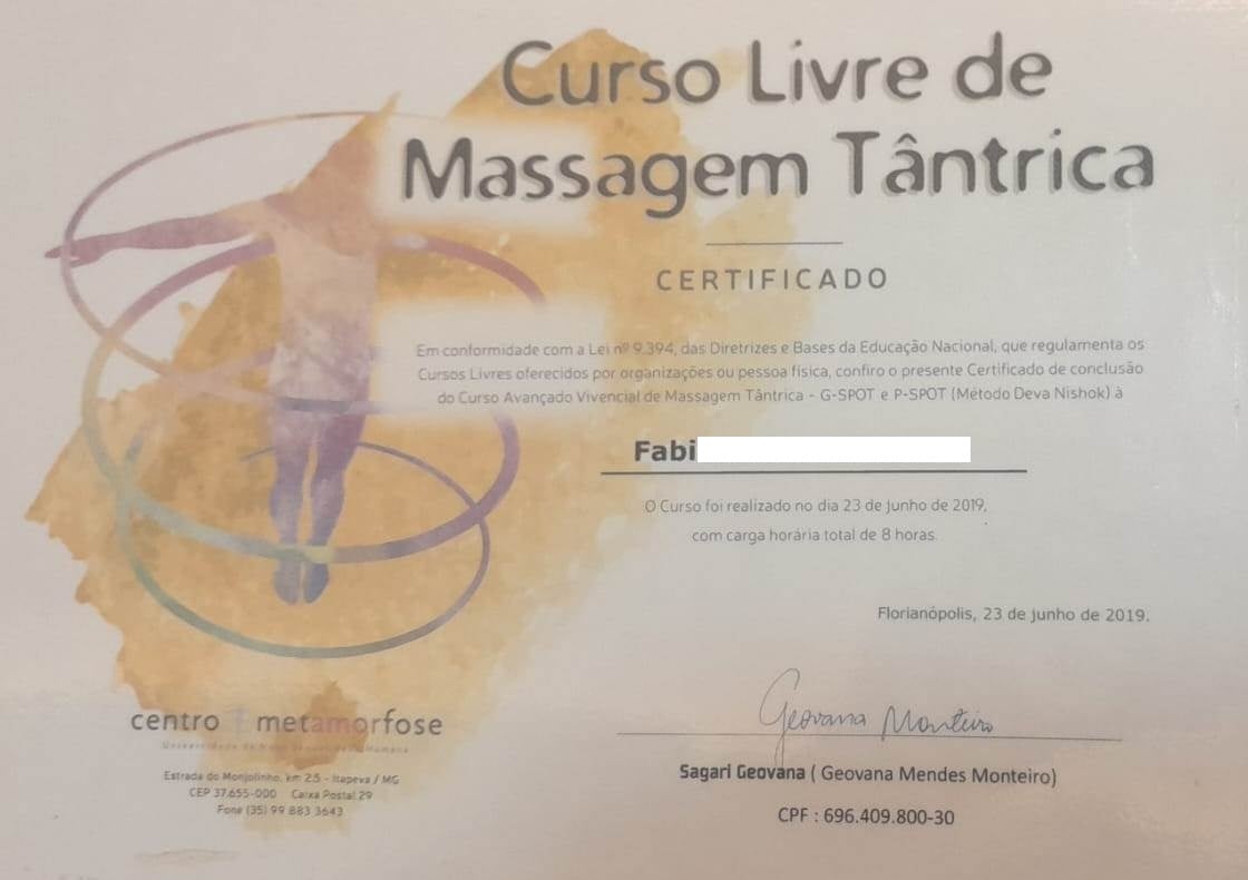 Certificado Profissional