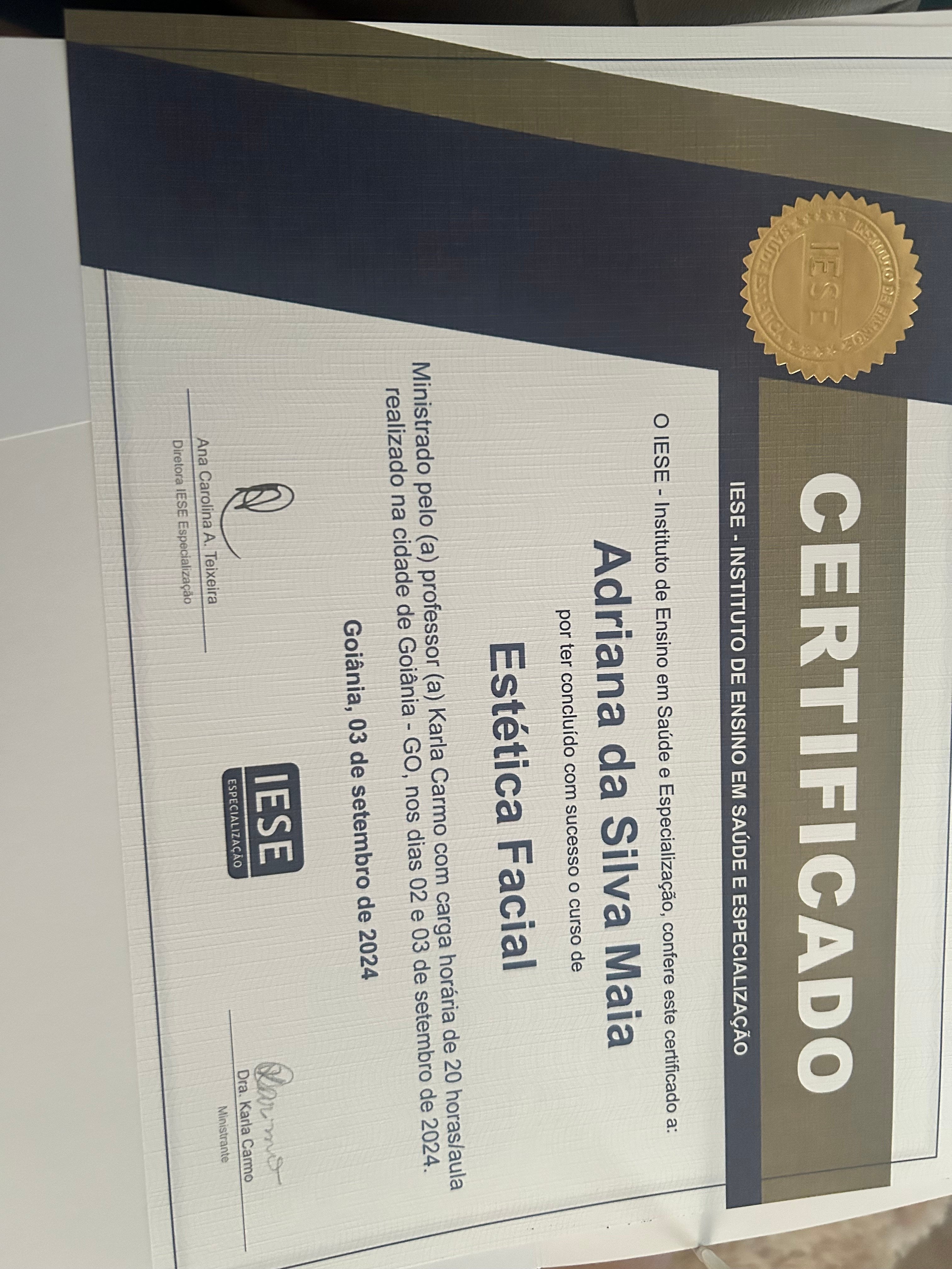 Certificado Profissional