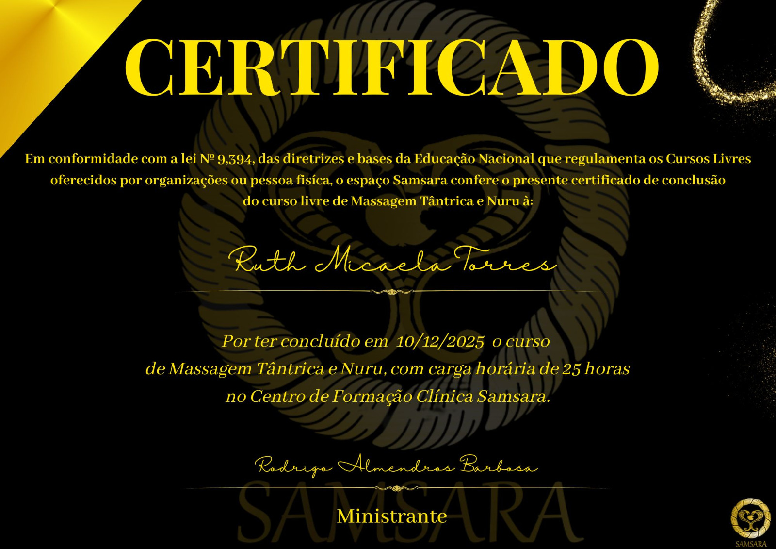 Certificado Profissional