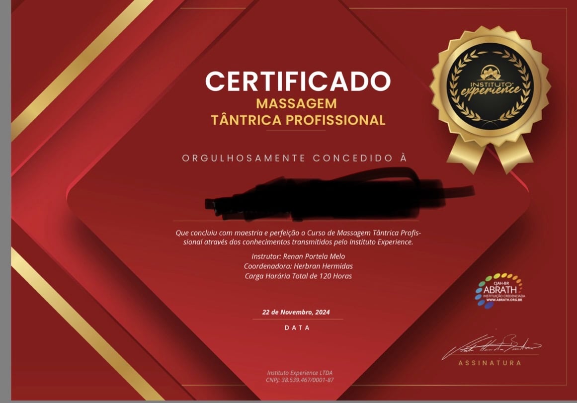 Certificado Profissional