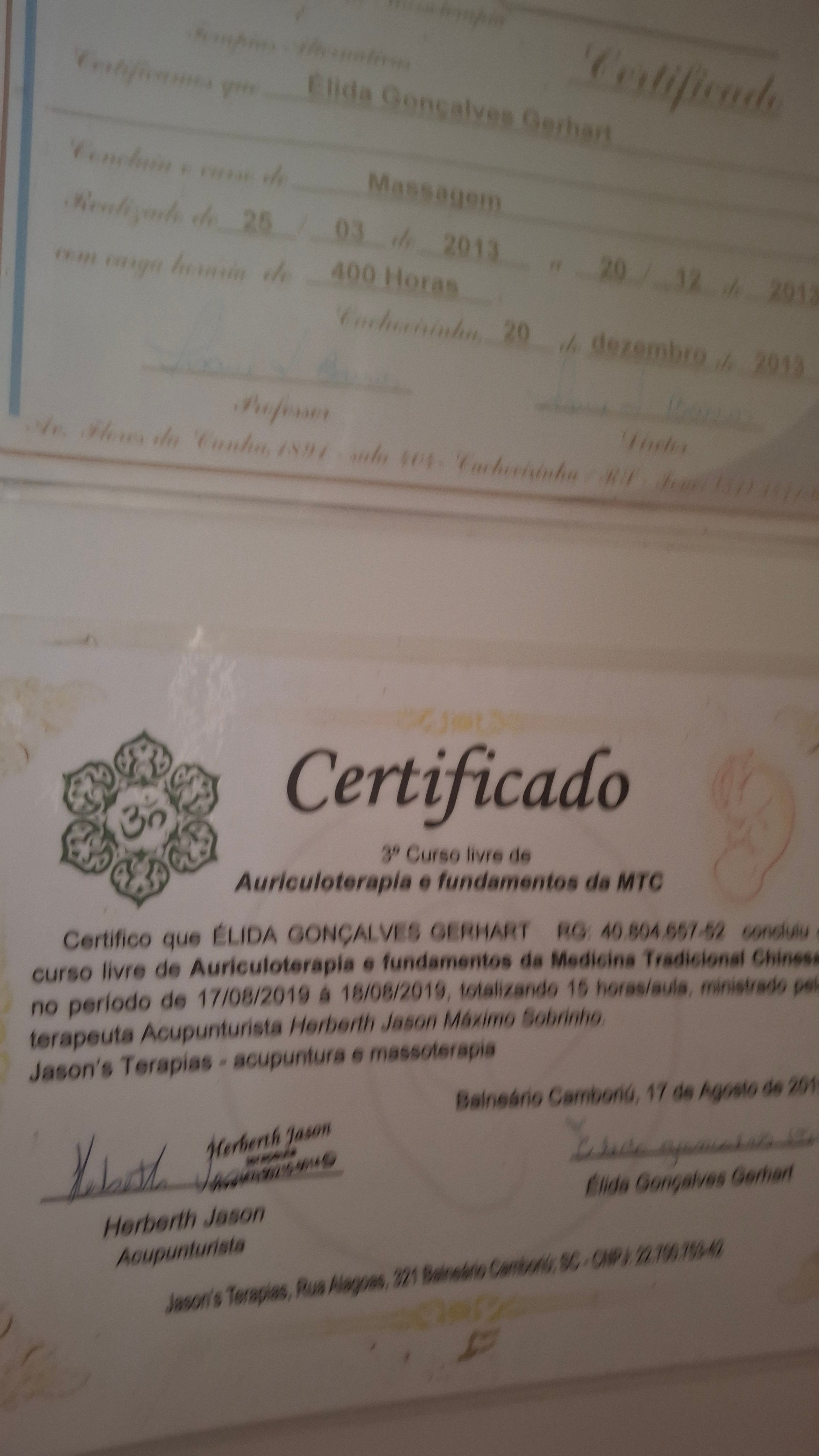 Certificado Profissional