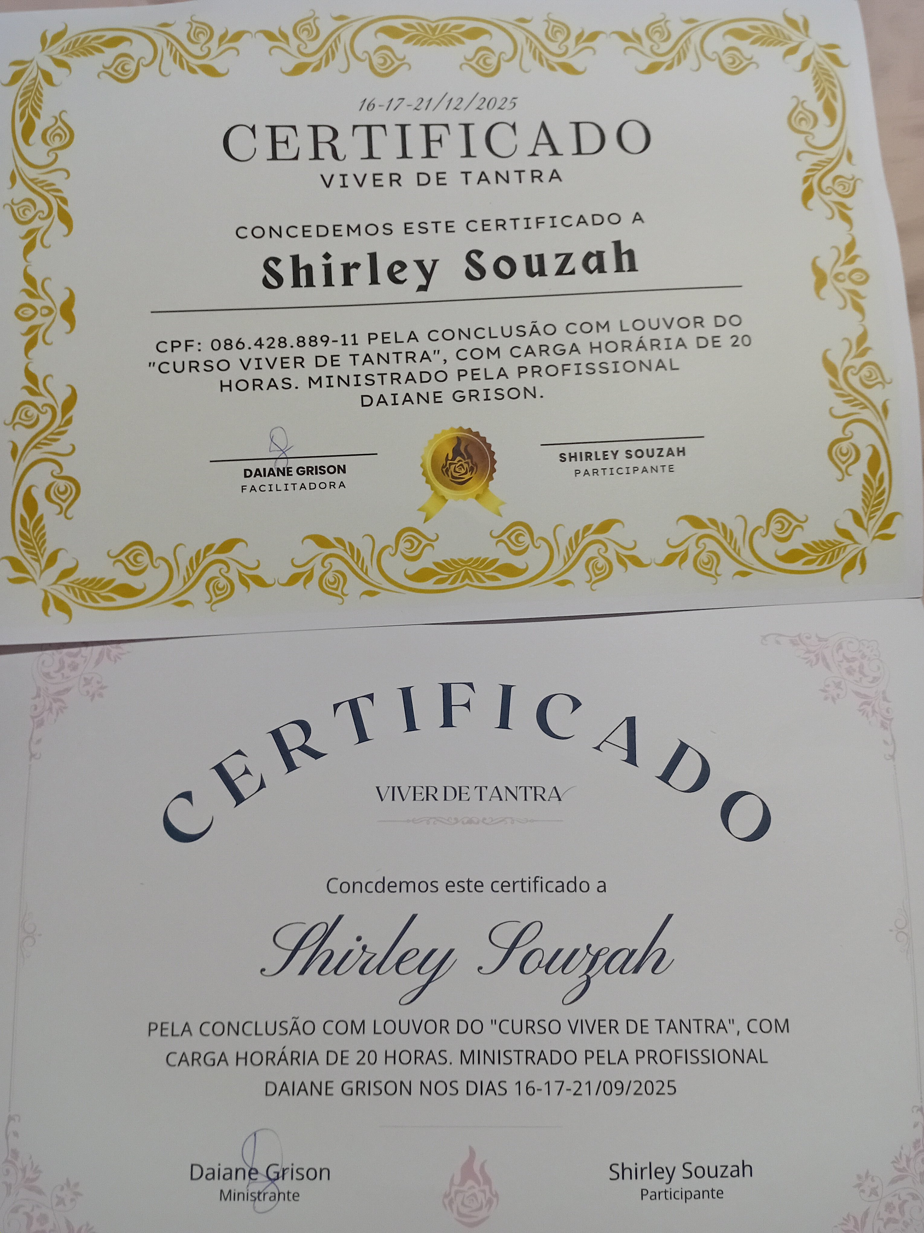 Certificado Profissional