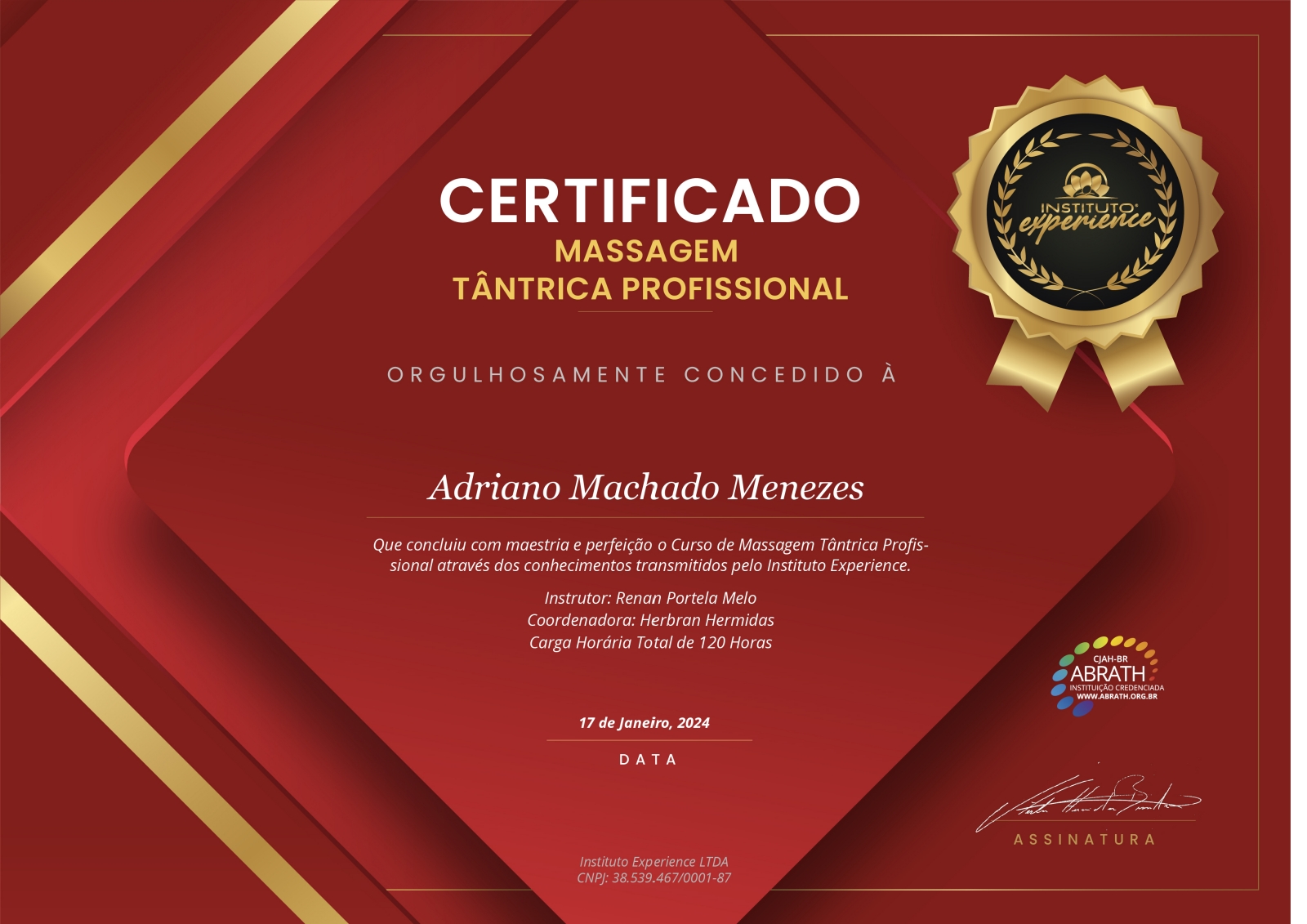 Certificado Profissional