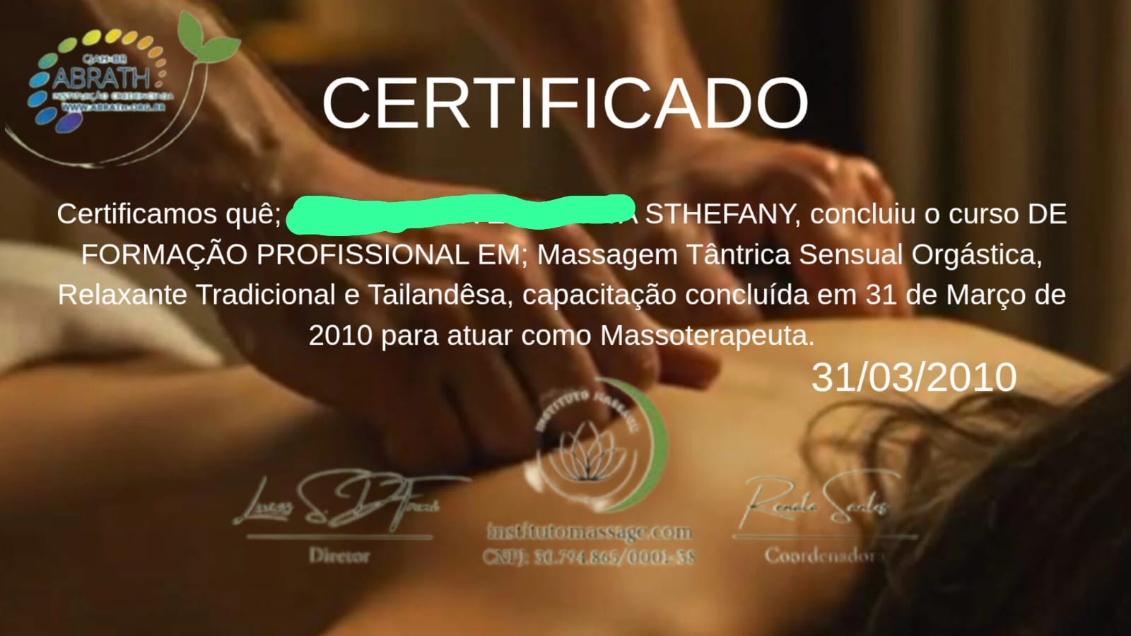 Certificado Profissional