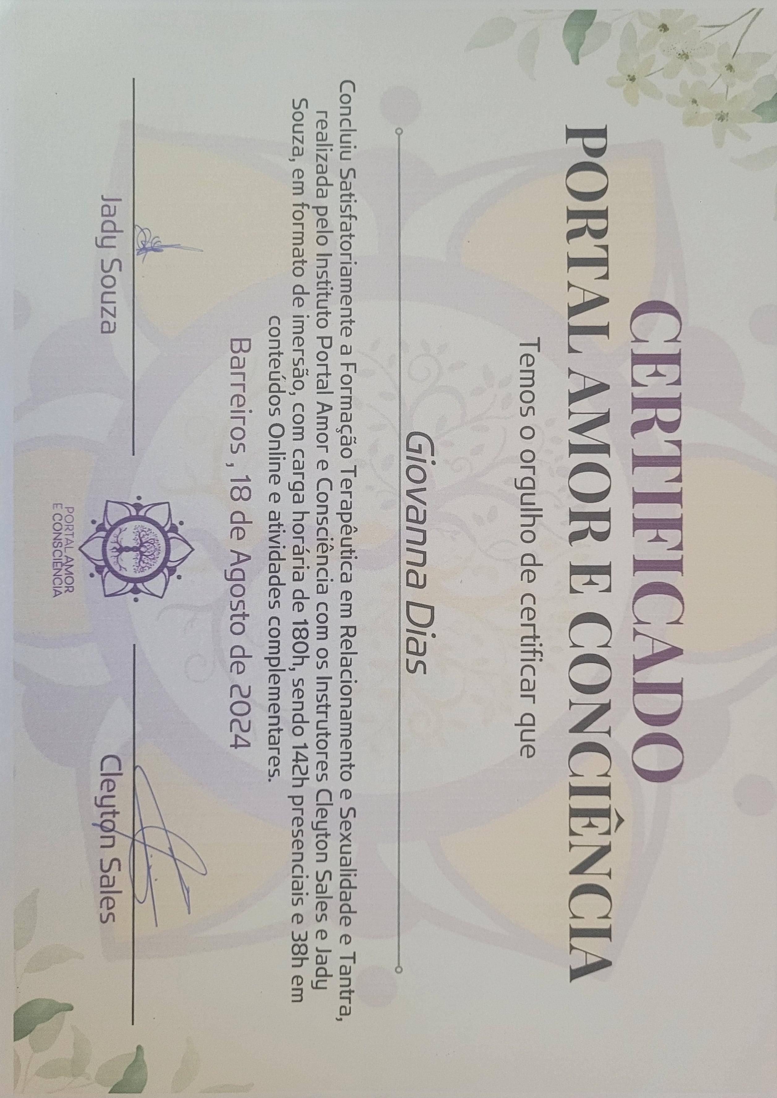 Certificado Profissional
