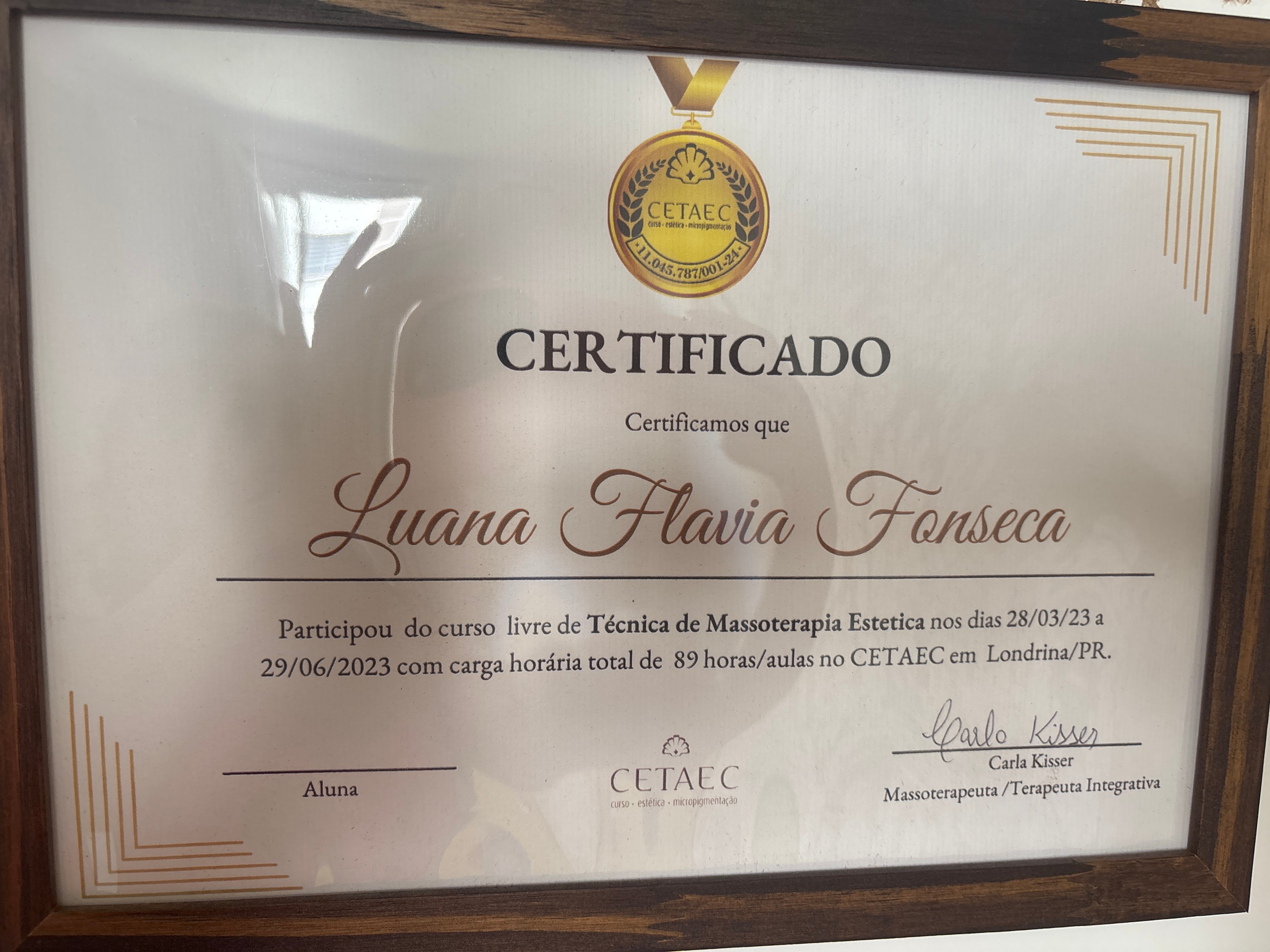 Certificado Profissional