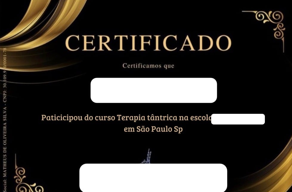 Certificado Profissional