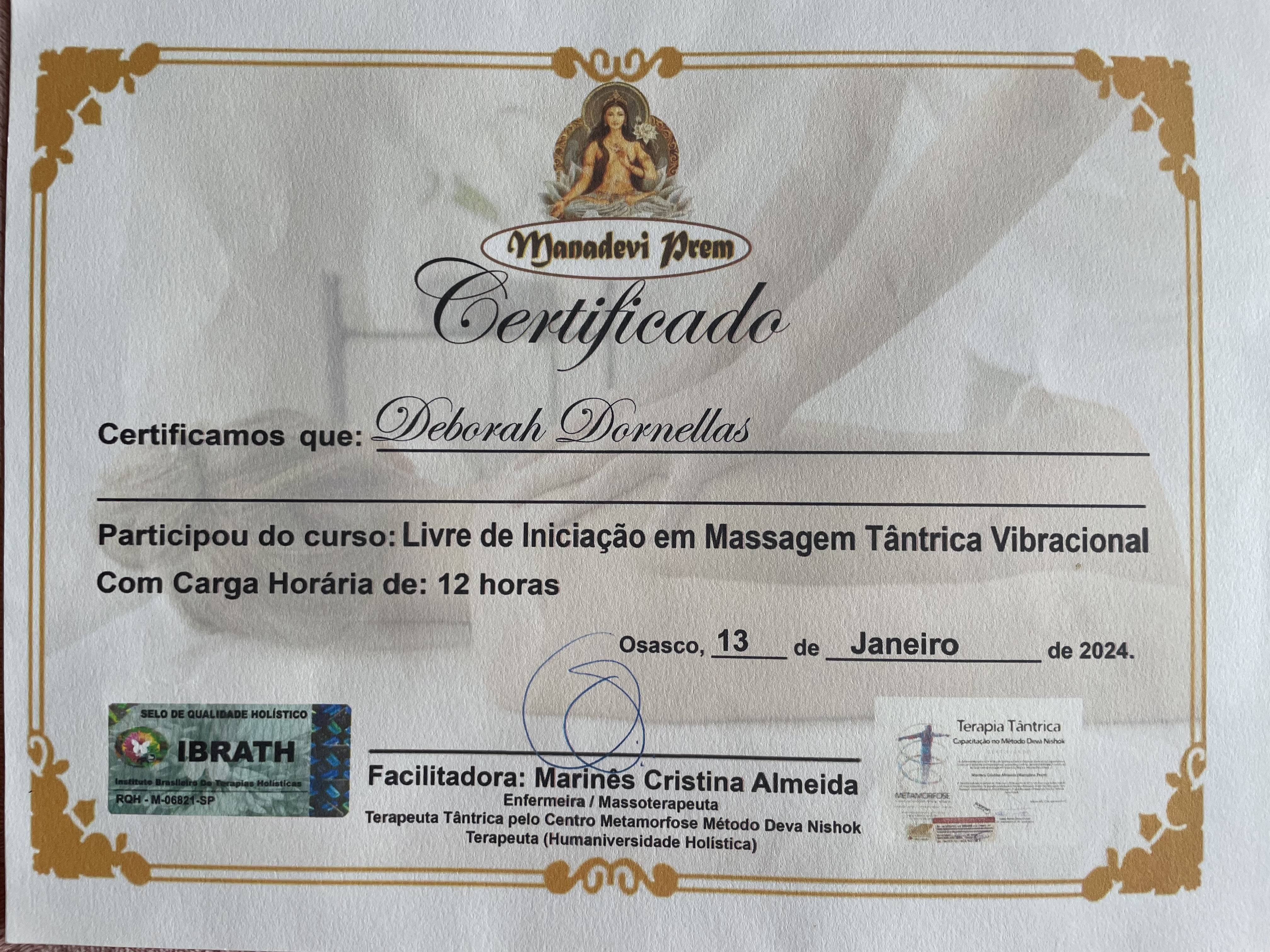 Certificado Profissional