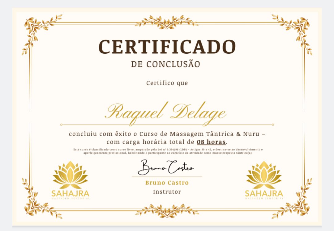 Certificado Profissional