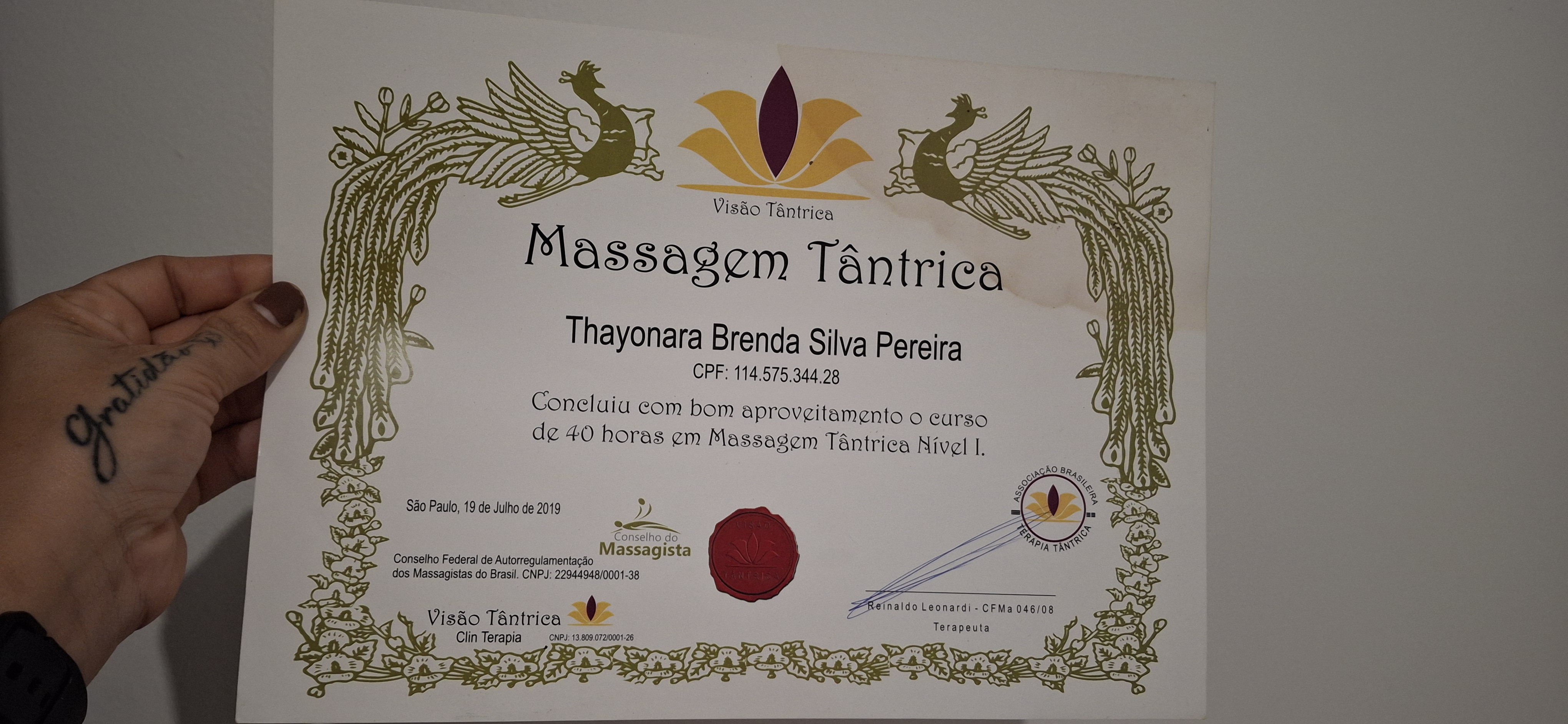 Certificado Profissional