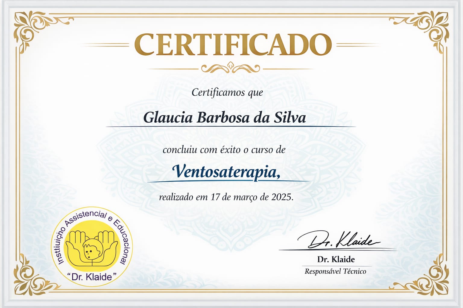 Certificado Profissional