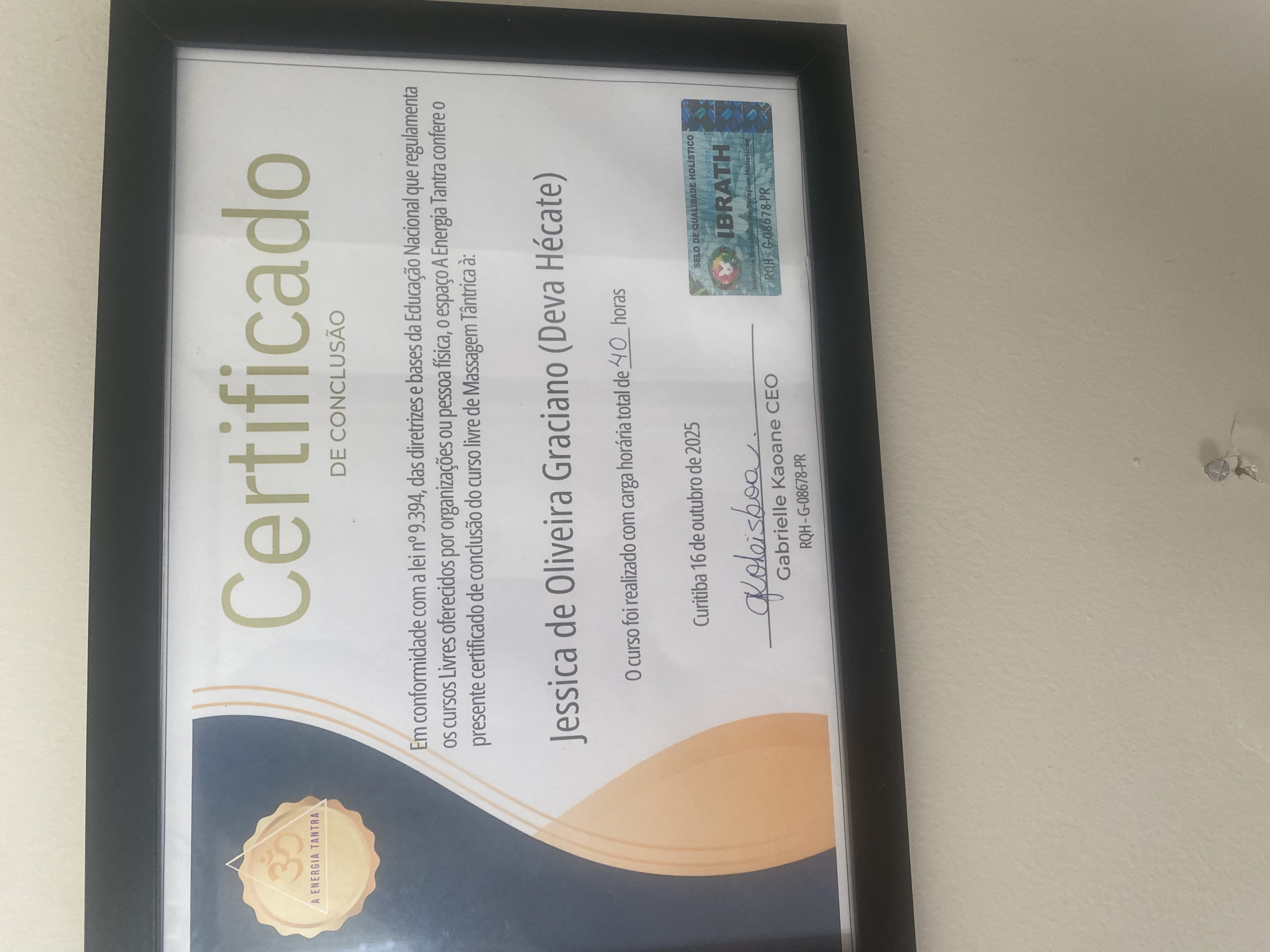 Certificado Profissional