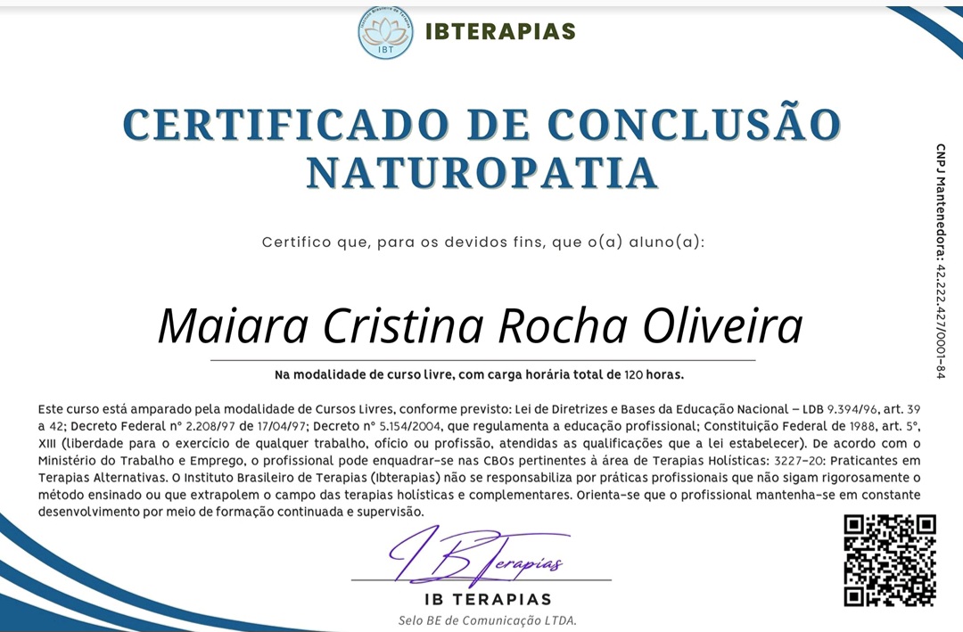 Certificado Profissional