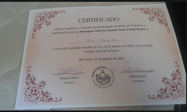 Certificado Profissional