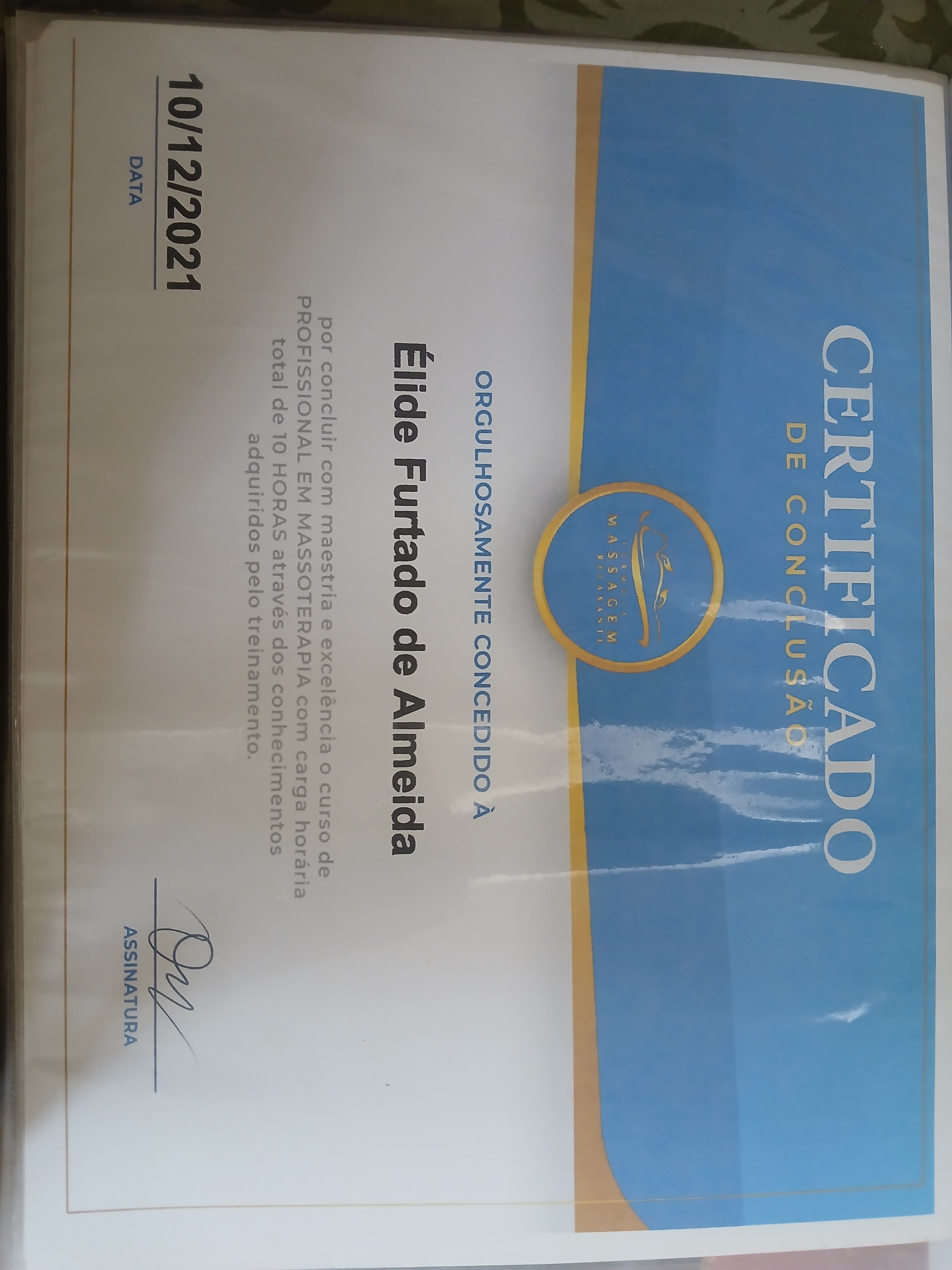 Certificado Profissional