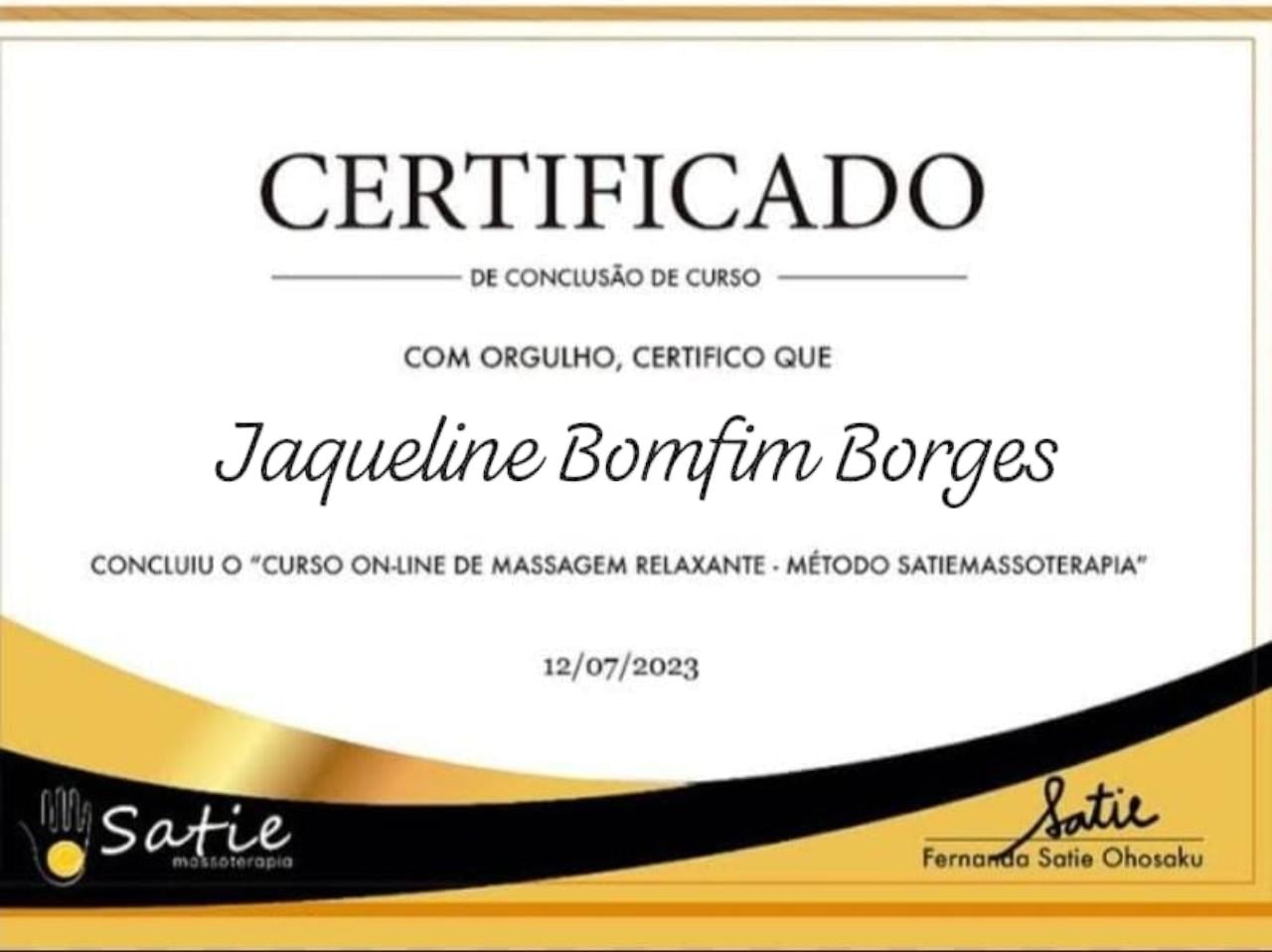 Certificado Profissional