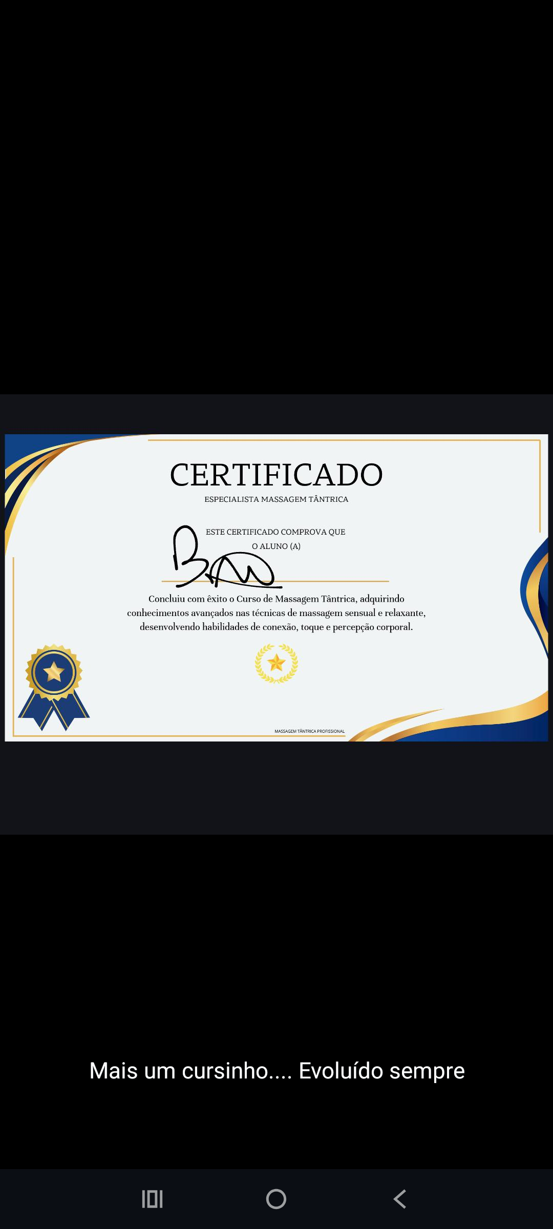 Certificado Profissional