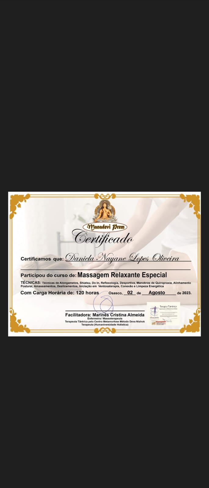 Certificado Profissional