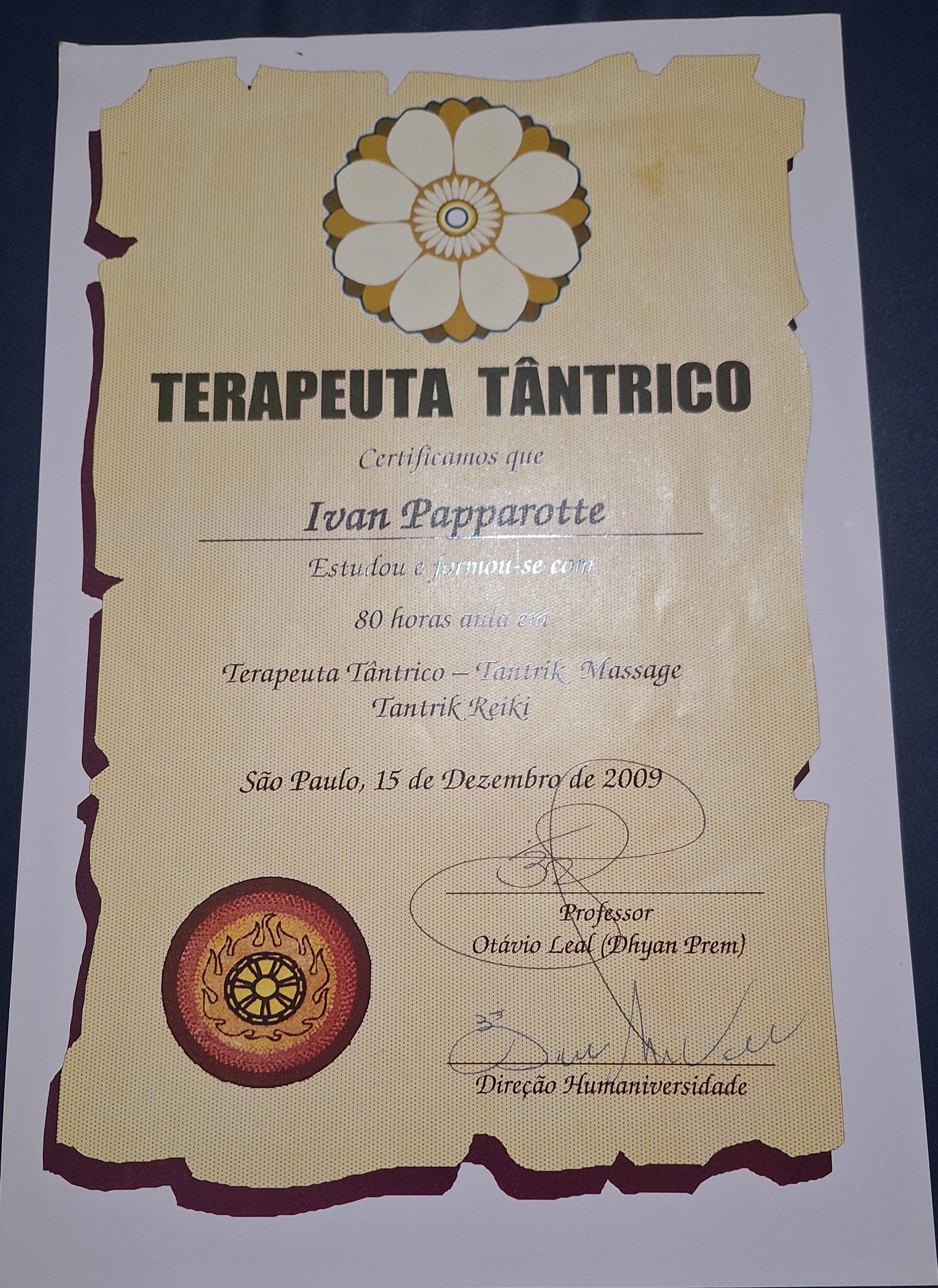 Certificado Profissional