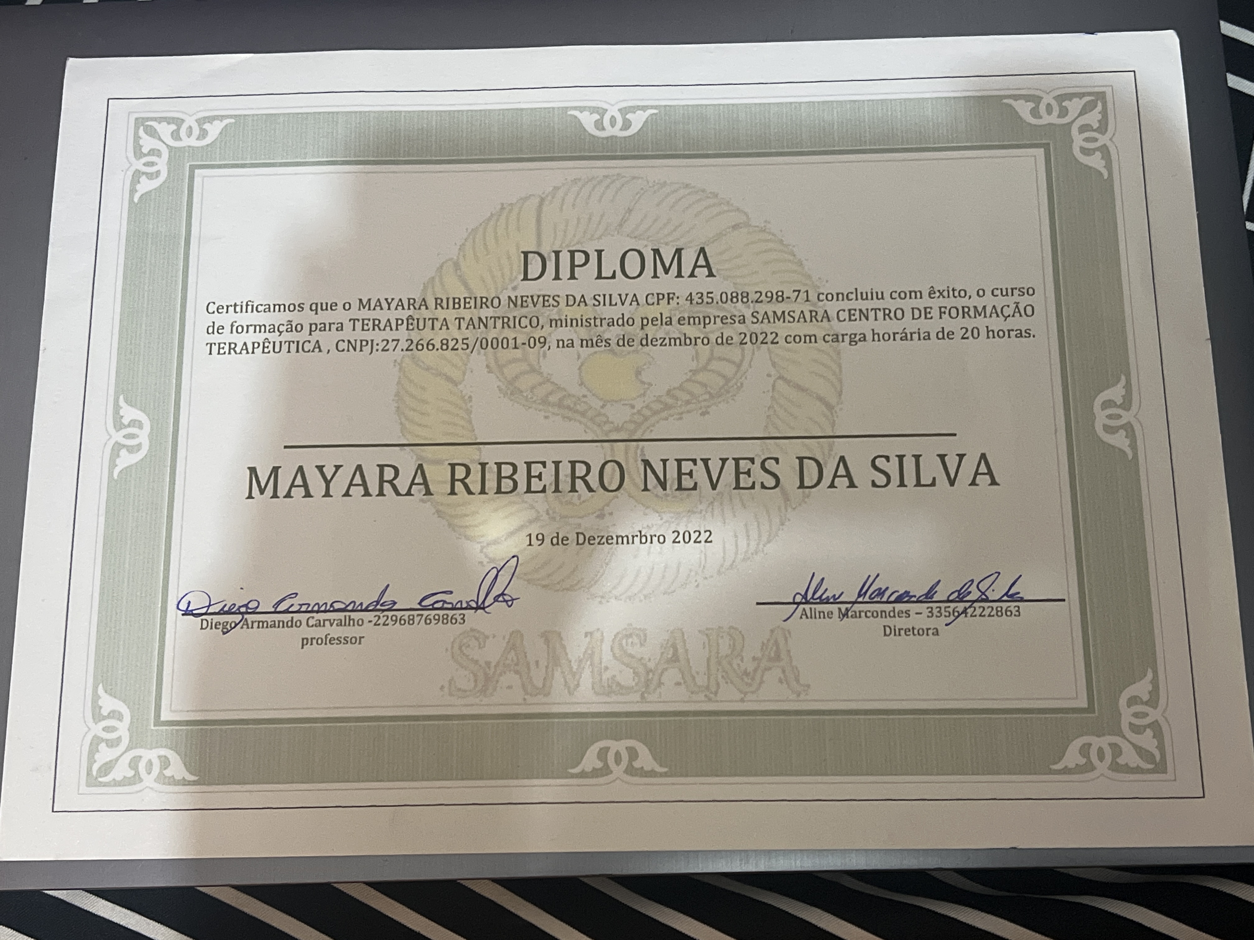 Certificado Profissional
