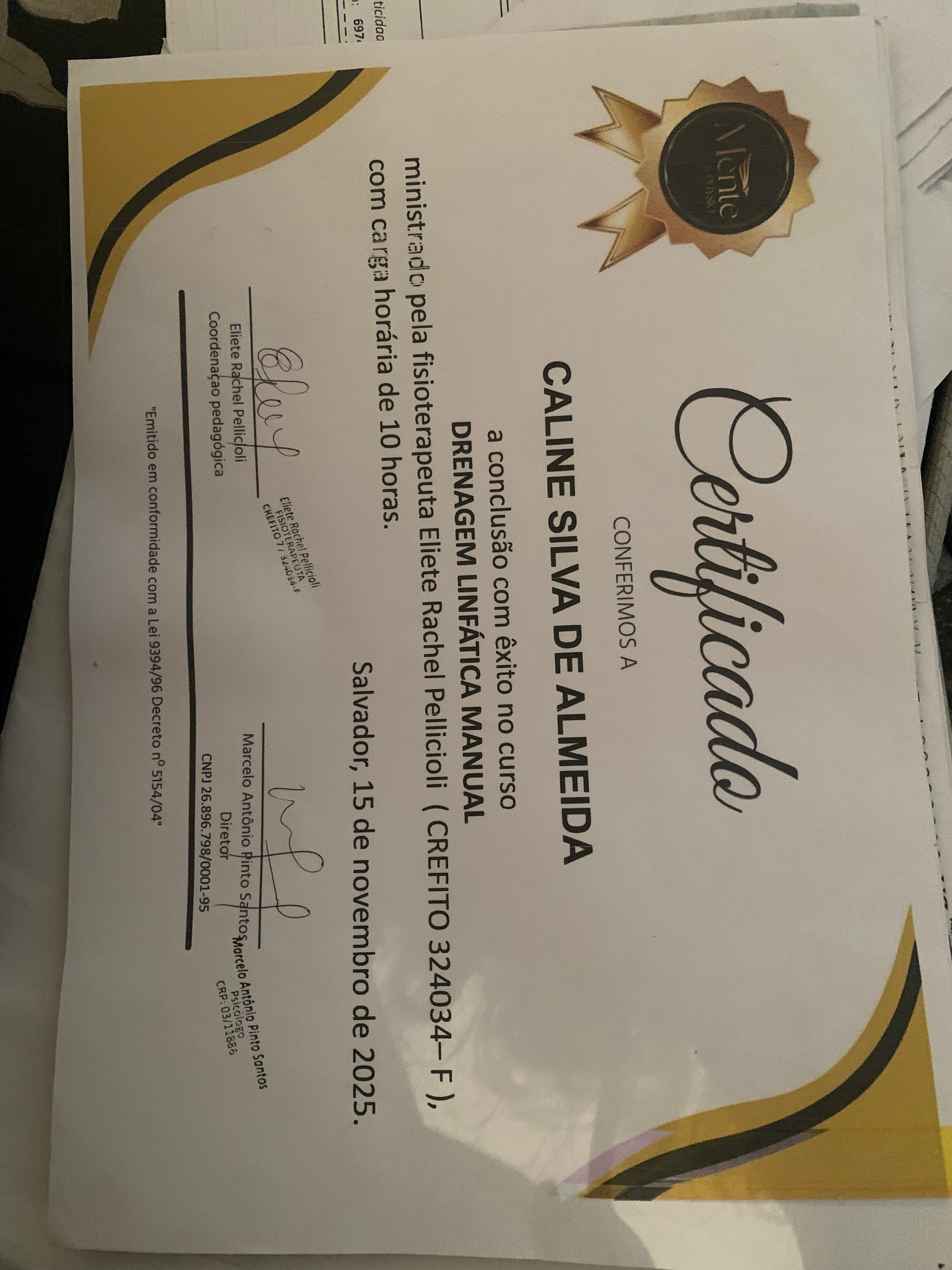 Certificado Profissional