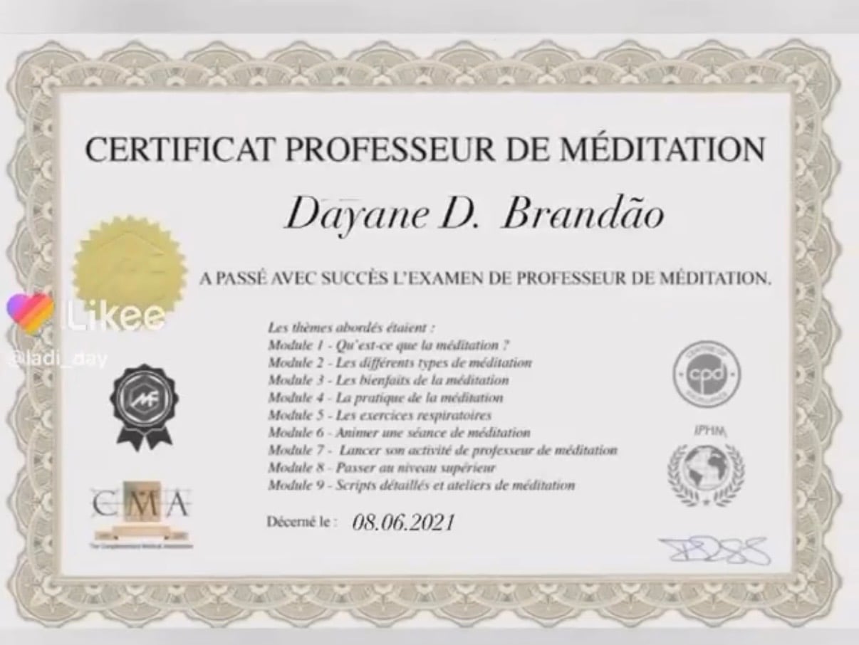 Certificado Profissional