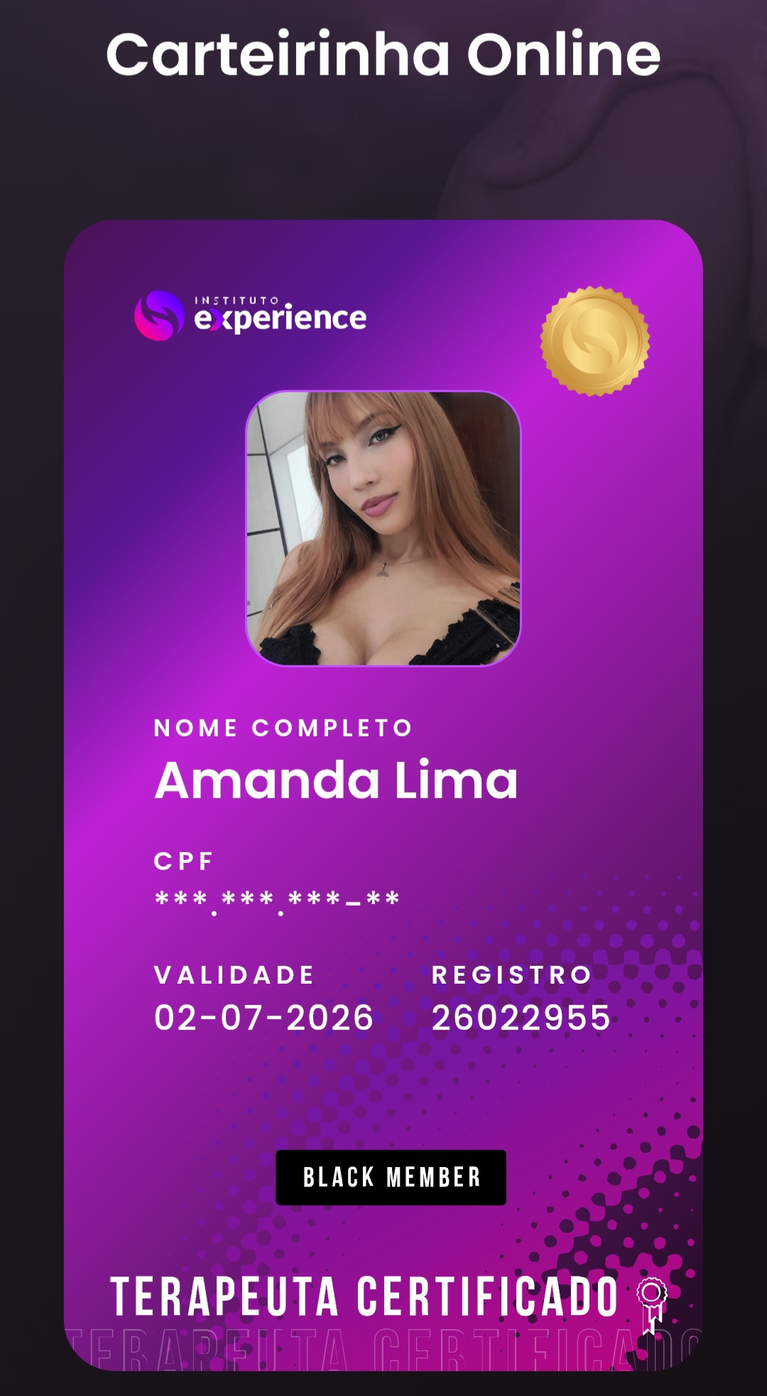 Certificado Profissional