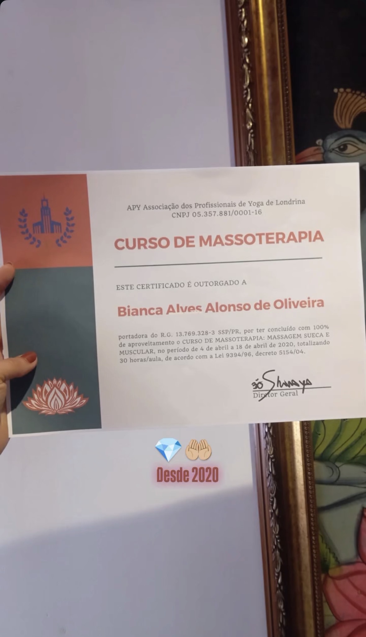 Certificado Profissional