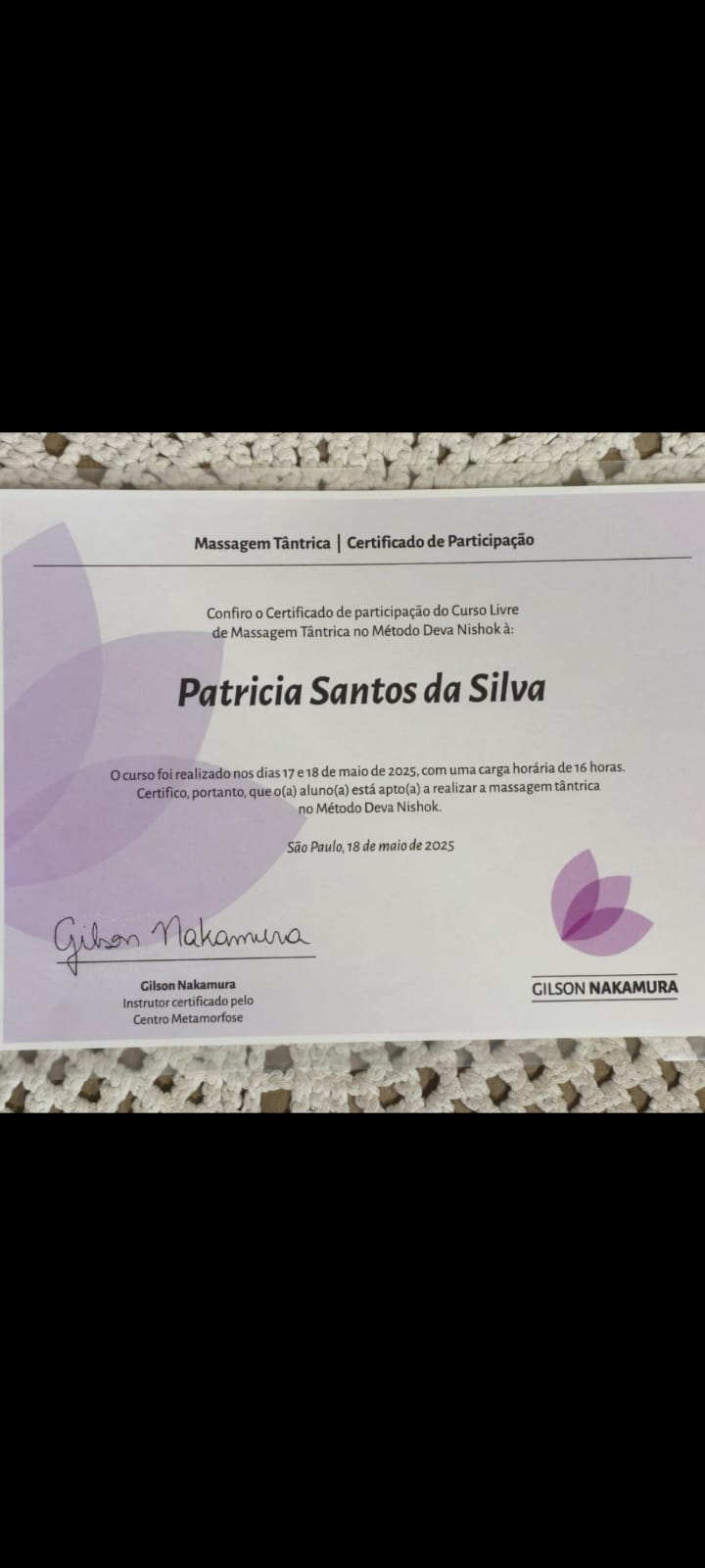 Certificado Profissional