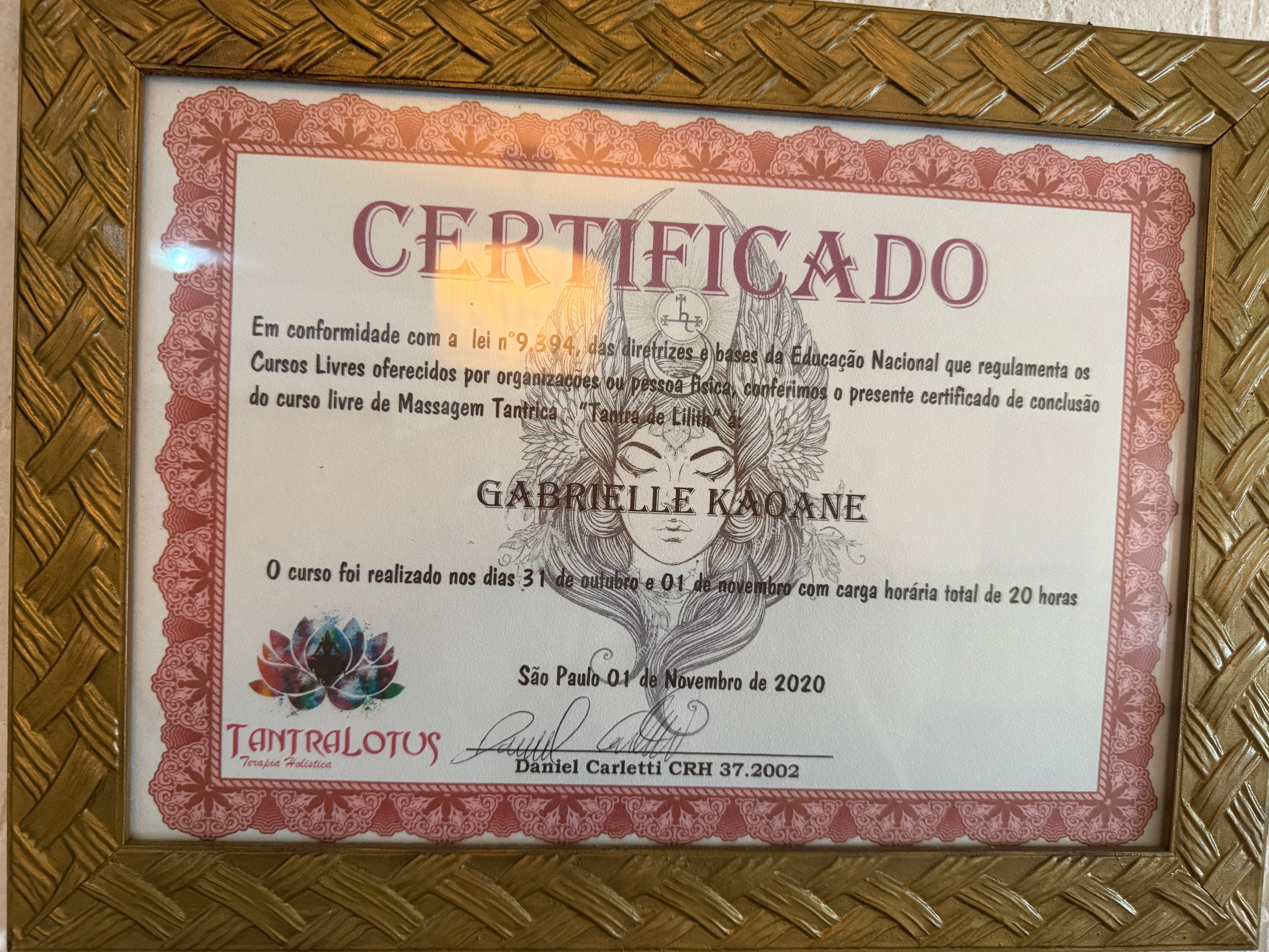 Certificado Profissional