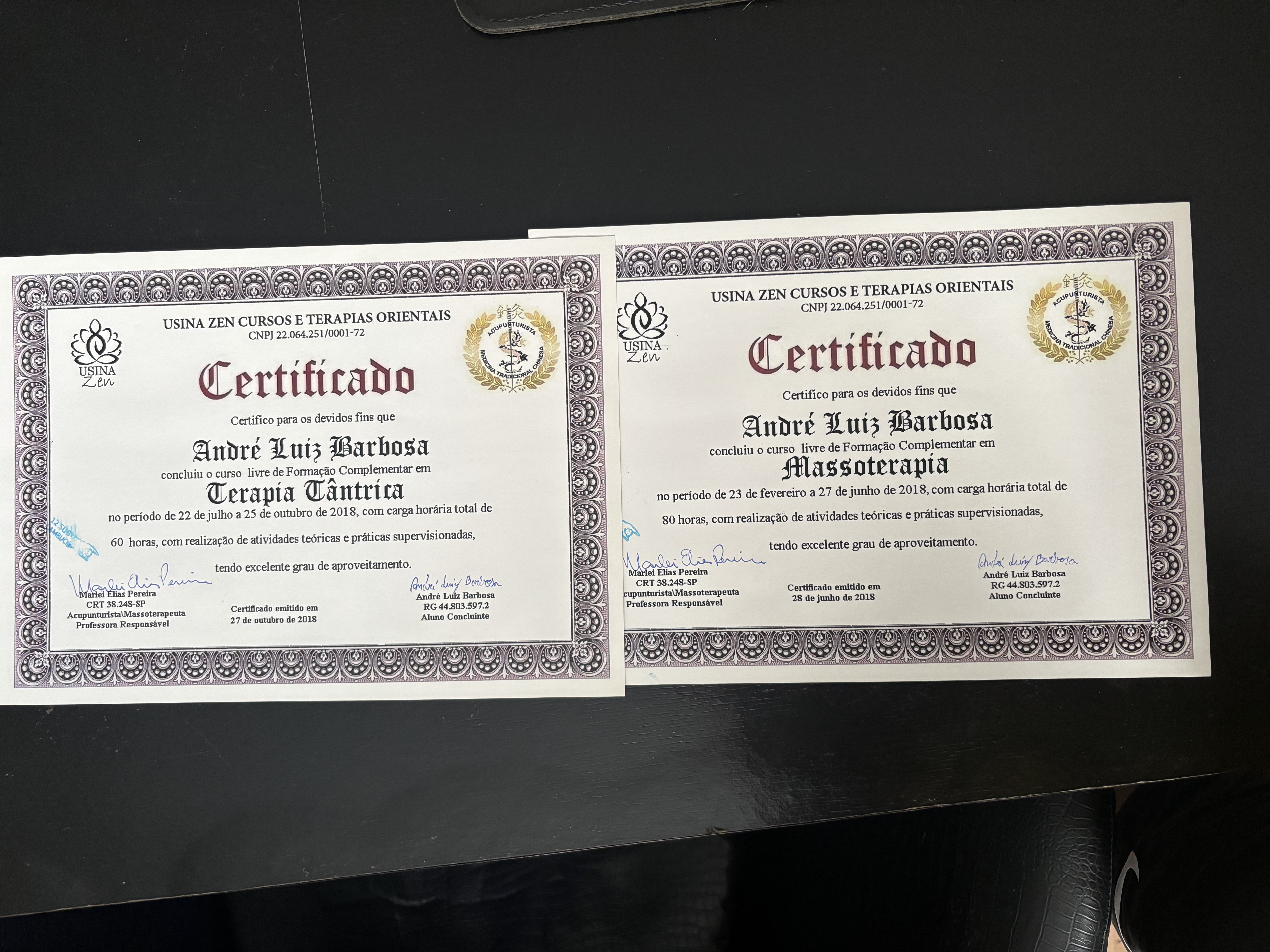 Certificado Profissional