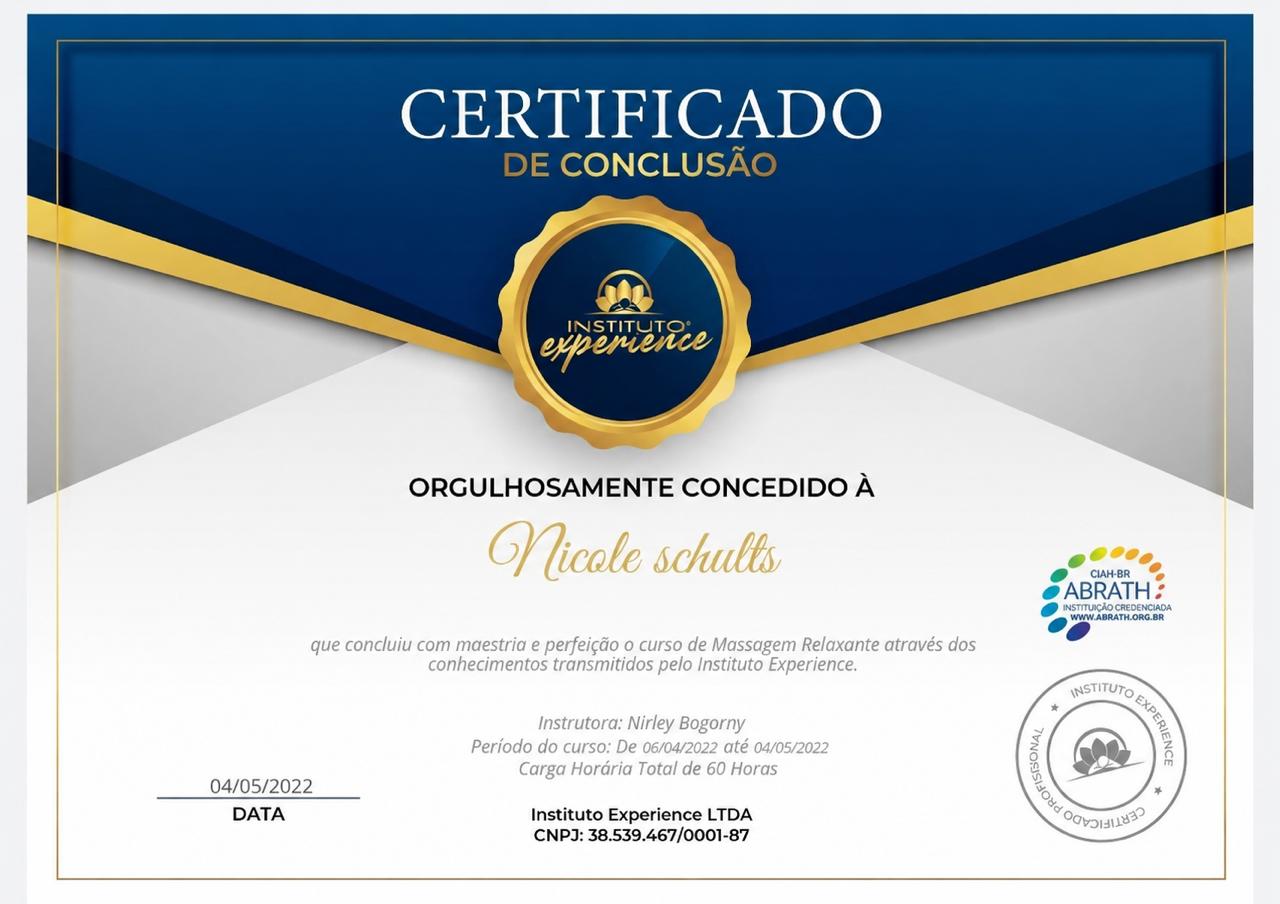 Certificado Profissional