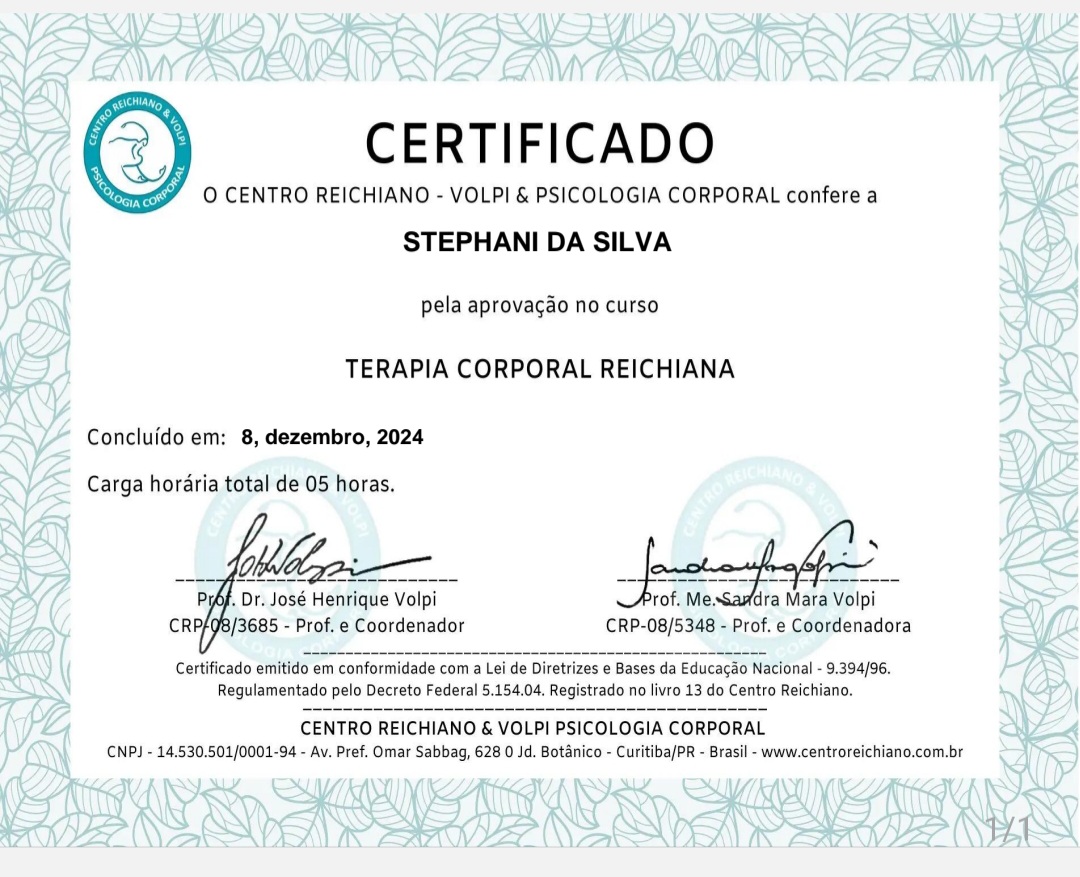 Certificado Profissional