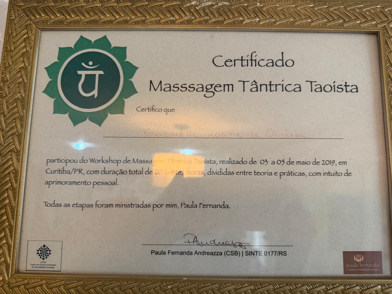 Certificado Profissional