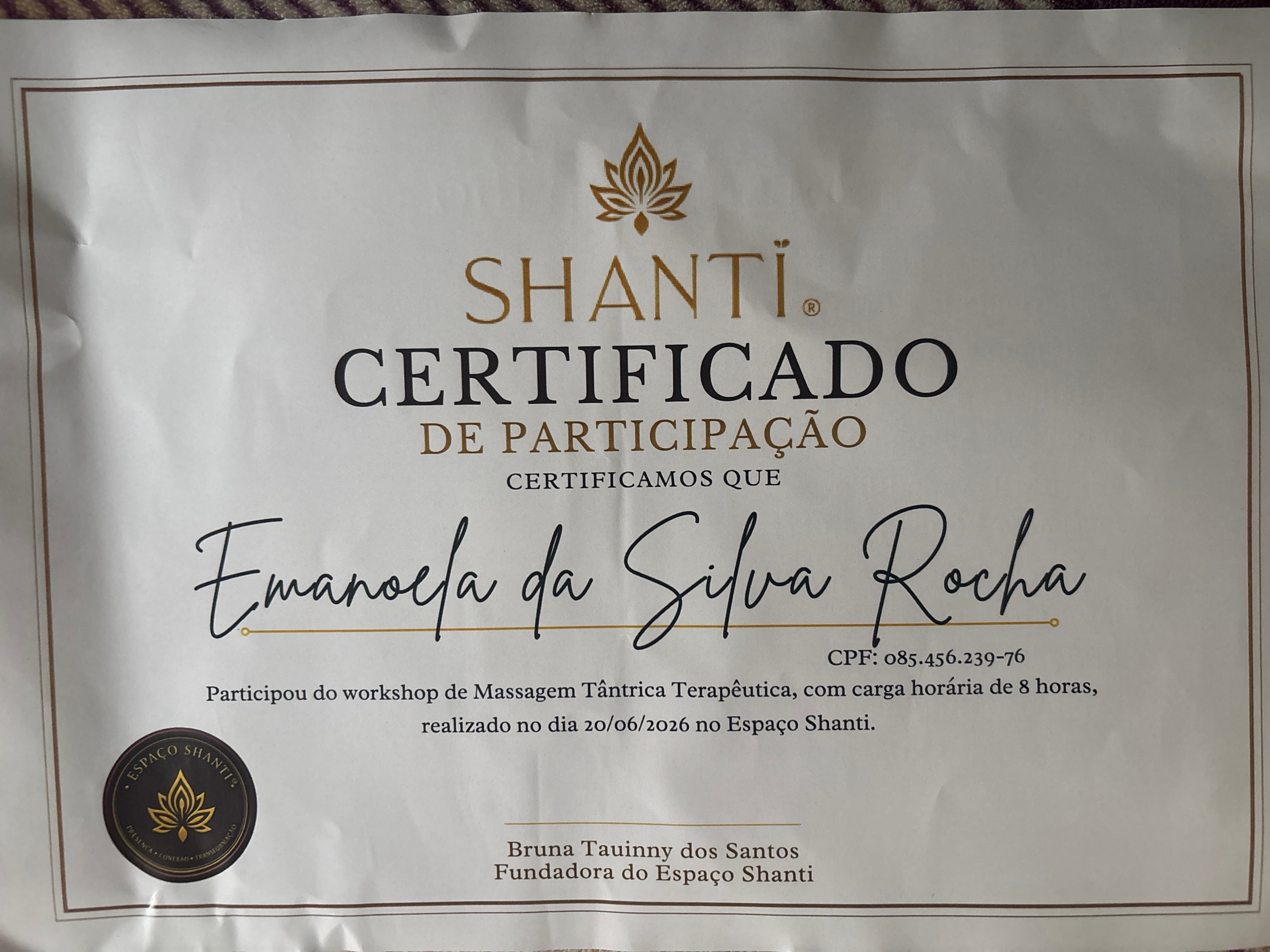 Certificado Profissional