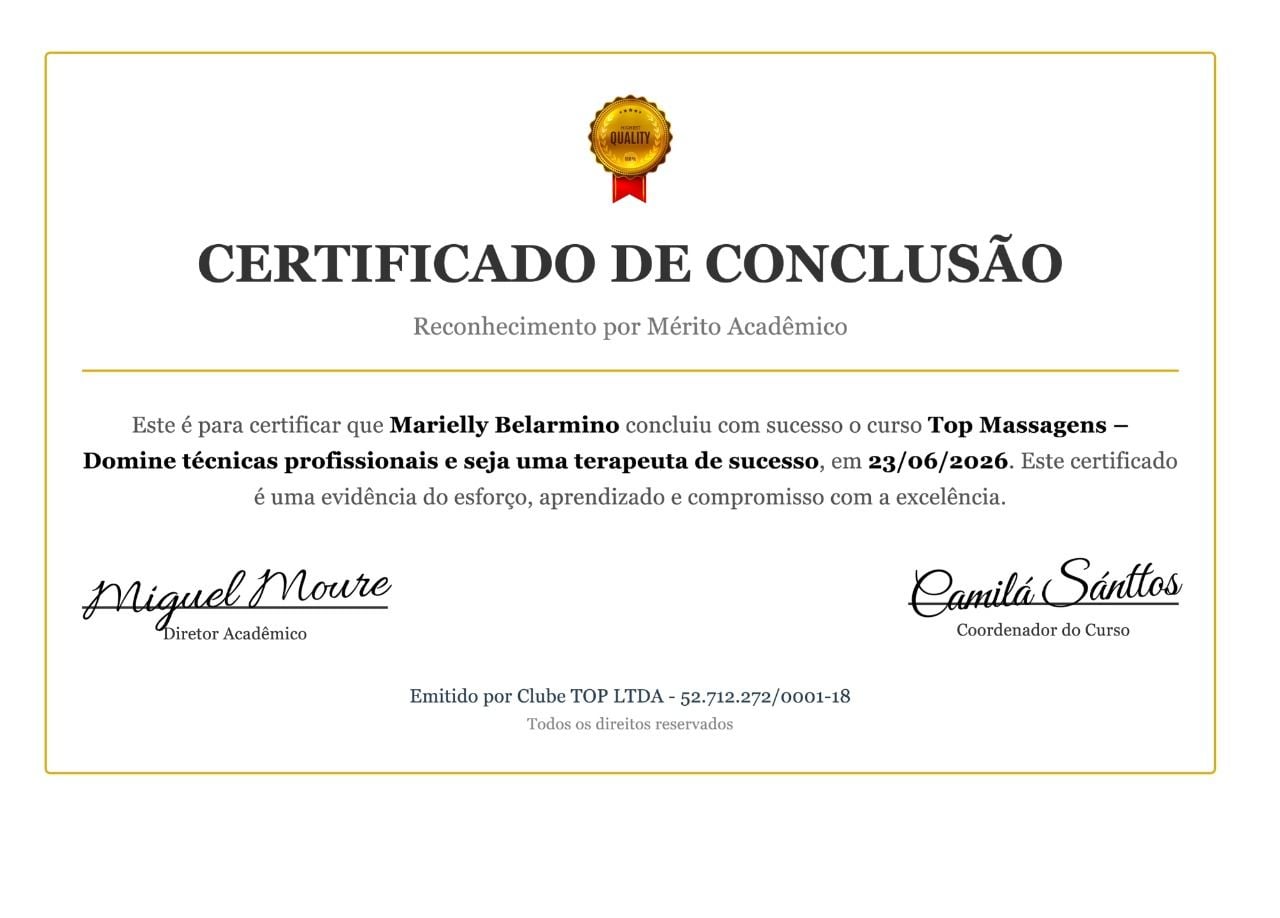 Certificado Profissional