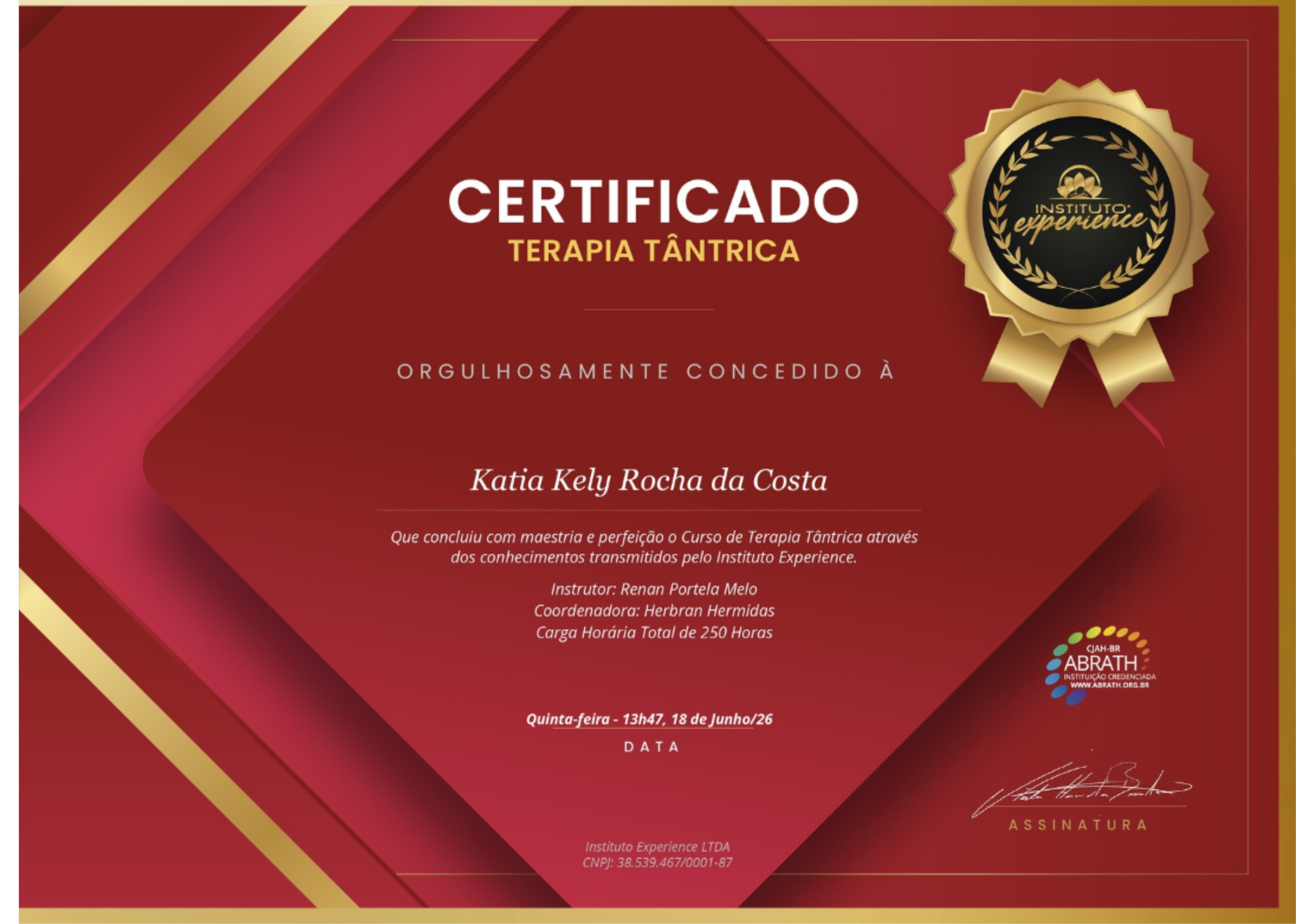 Certificado Profissional