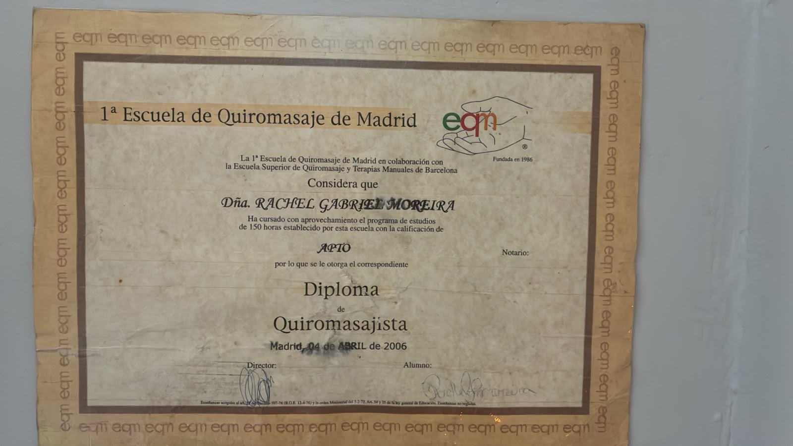 Certificado Profissional