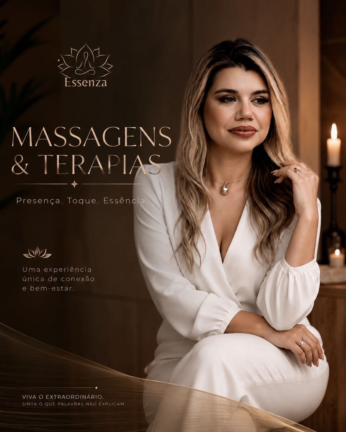 Terapeuta Uma experiência que vai além do toque...